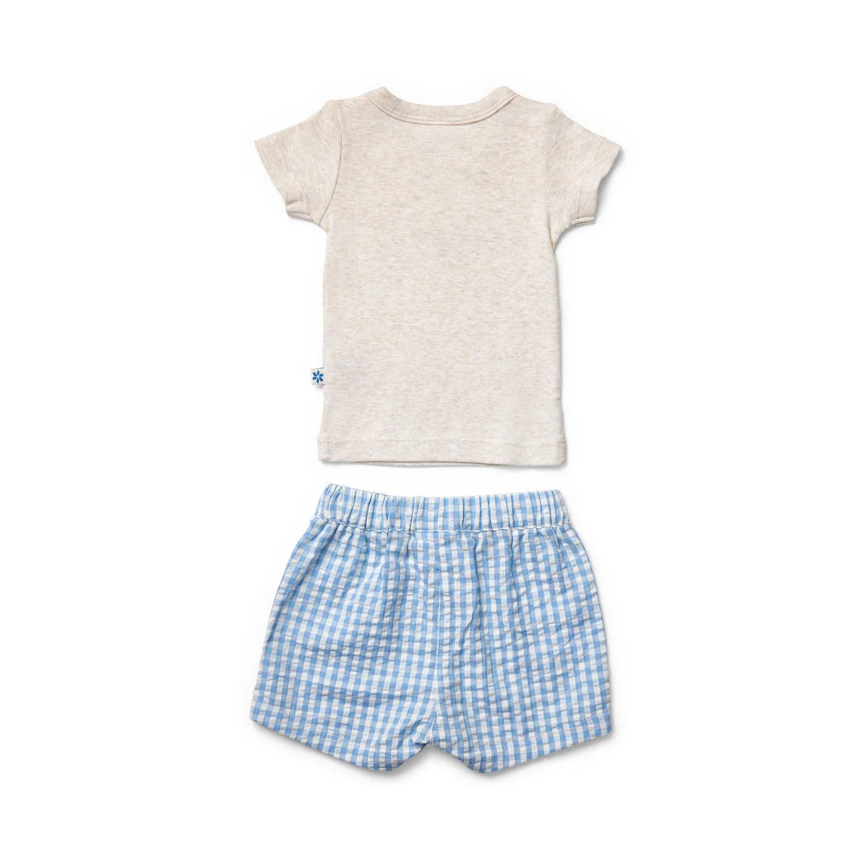 Marquise Tee and Gingham Shorts Set