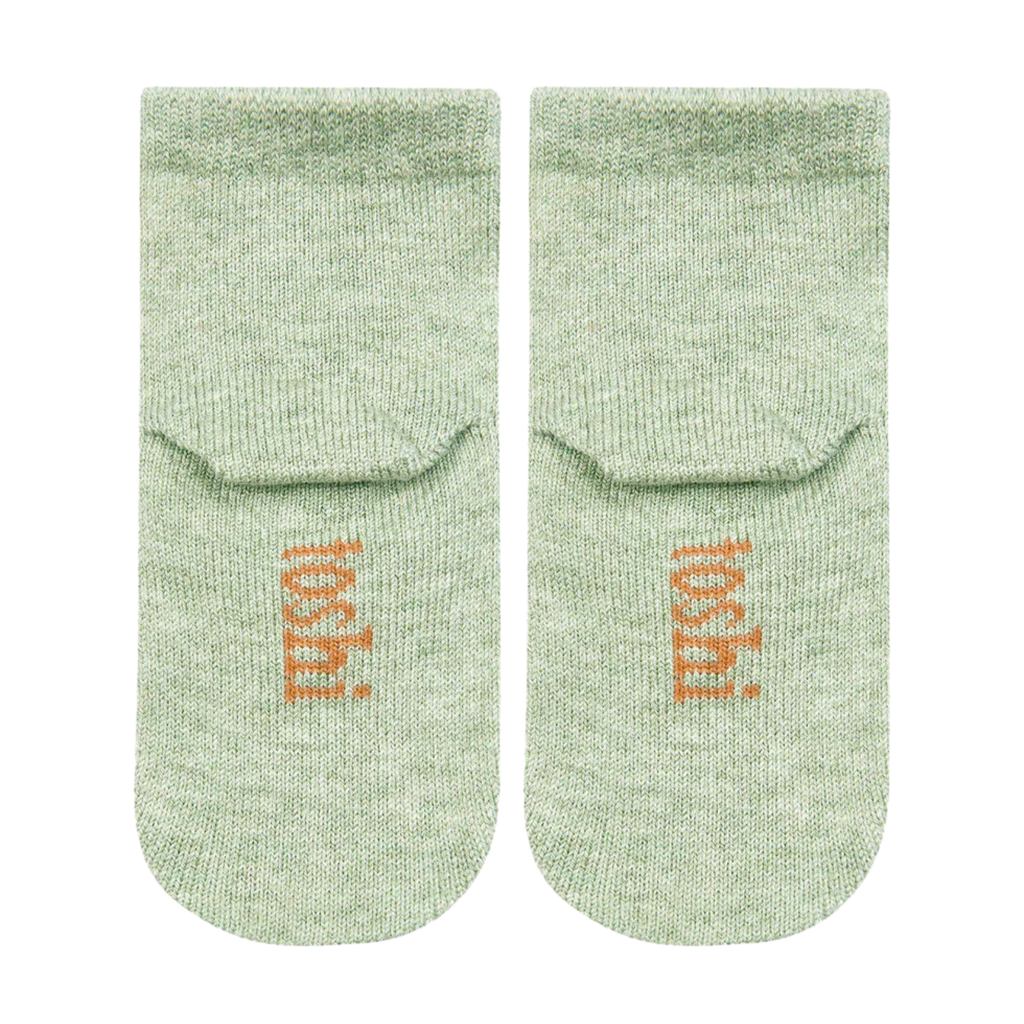 Toshi Organic Socks Ankle Jacquard - Koala