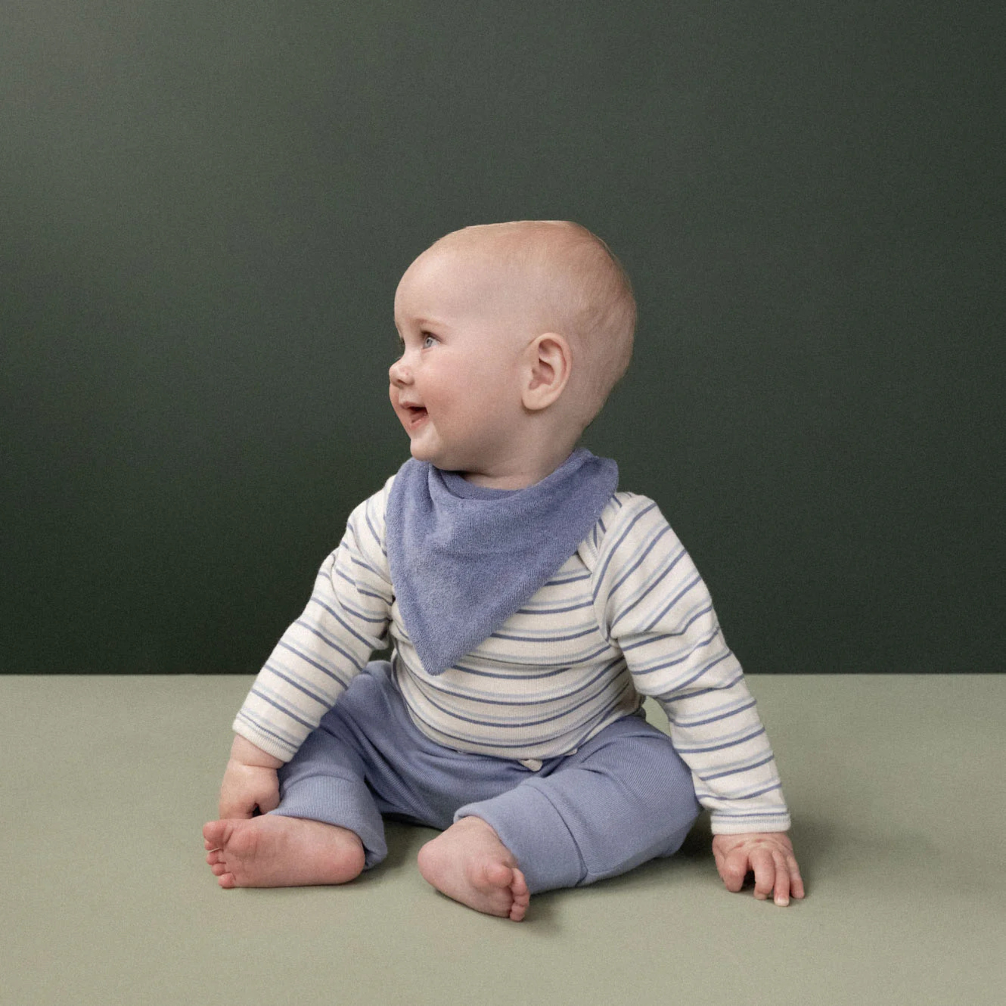 Nature Baby Long Sleeve Bodysuit - Horizon Stripe