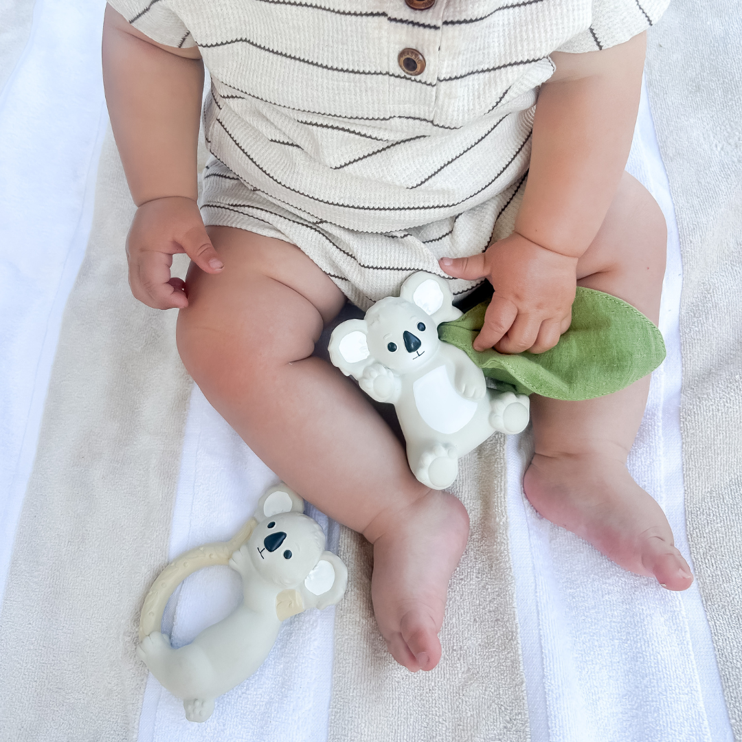Banks the Koala Teether, Rattle and Scrunch