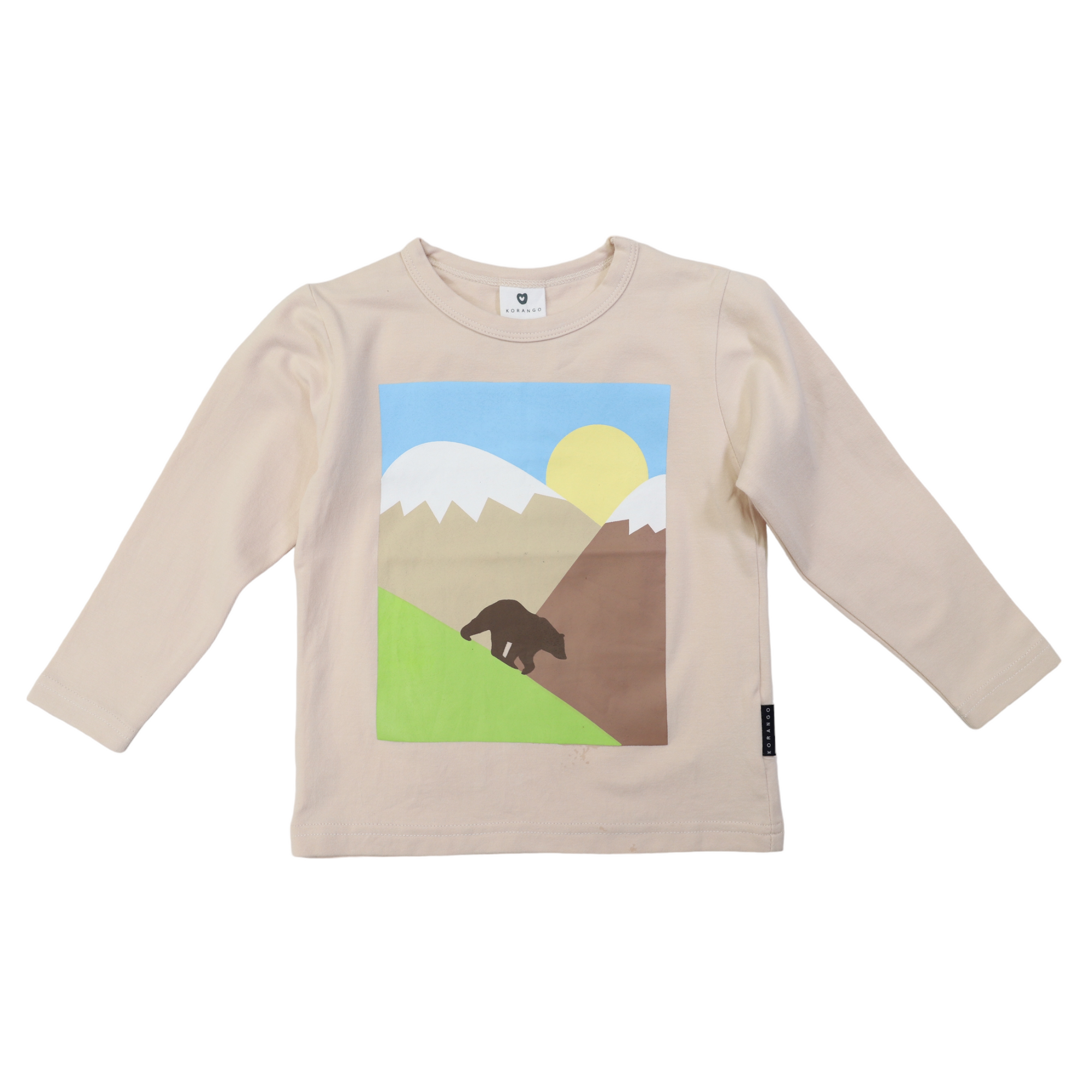 Korango Wilderness Long Sleeve Tee - Tapioca