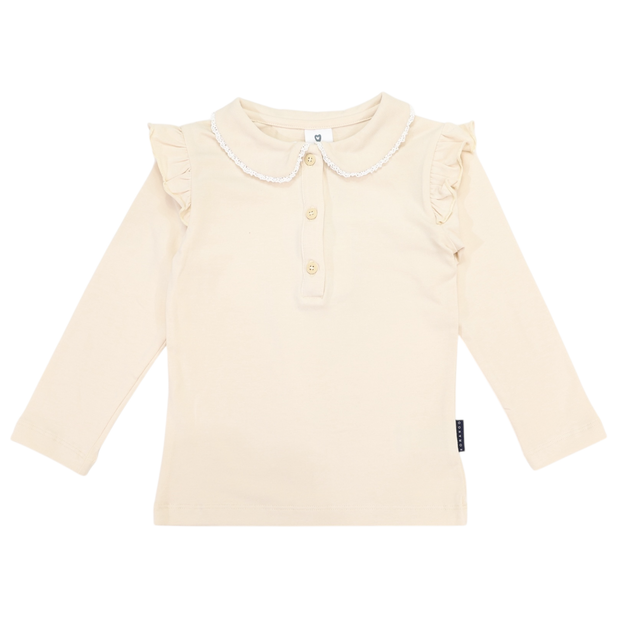 Korango Collared Tee - Beige