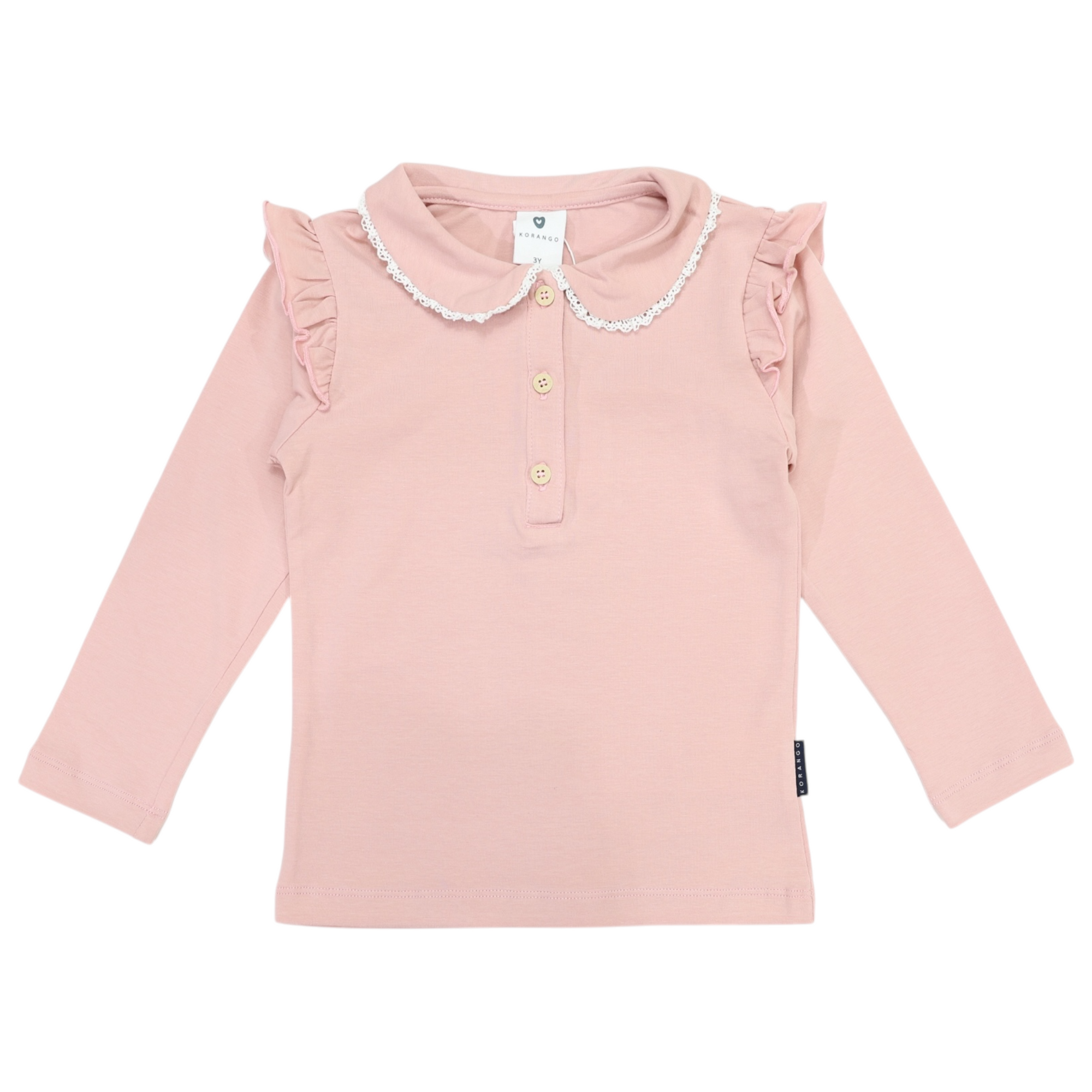 Korango Collared Tee - Pink
