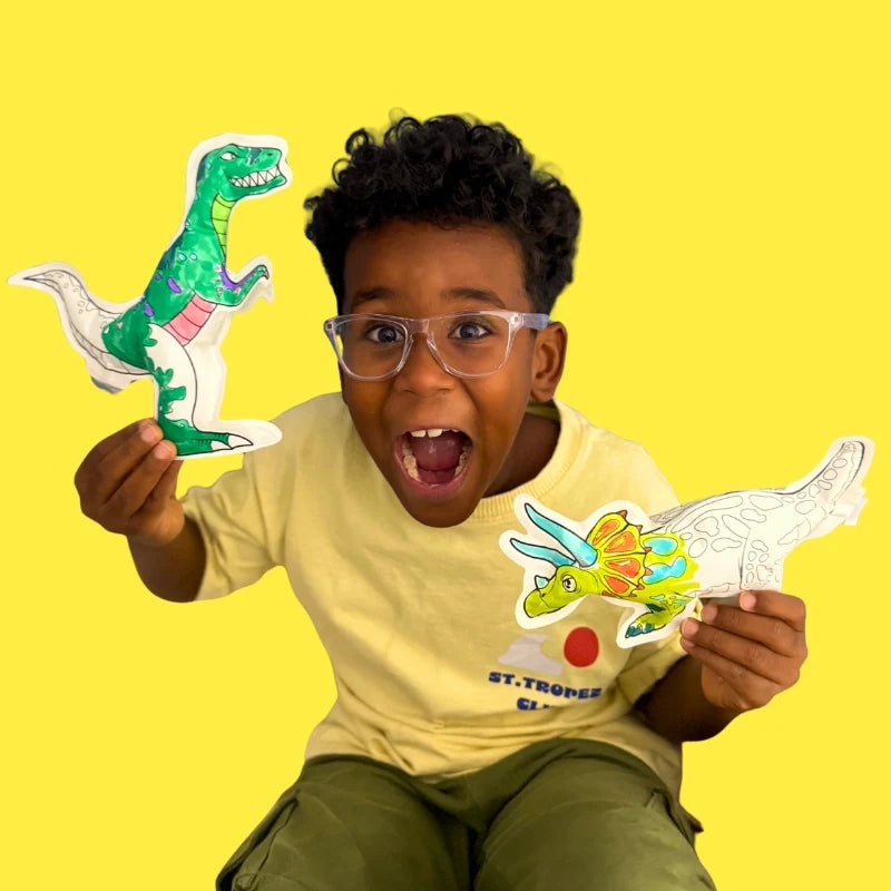 Inflatable Colouring Toy - Dinosaur