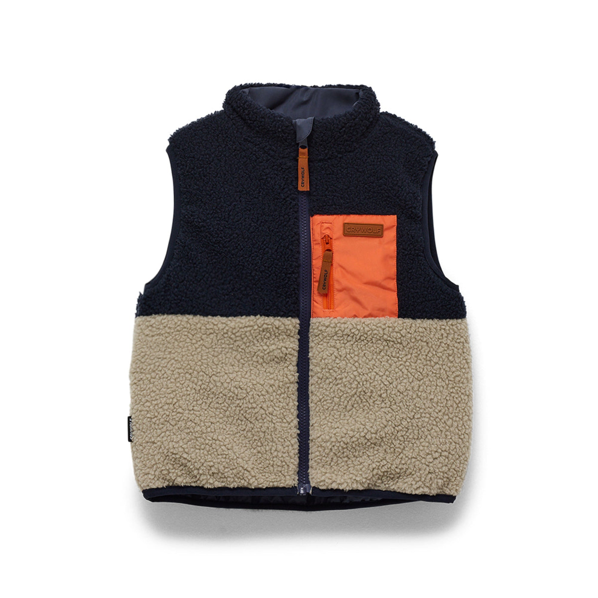 Crywold Reversible Yeti Vest - Ash Colourblock