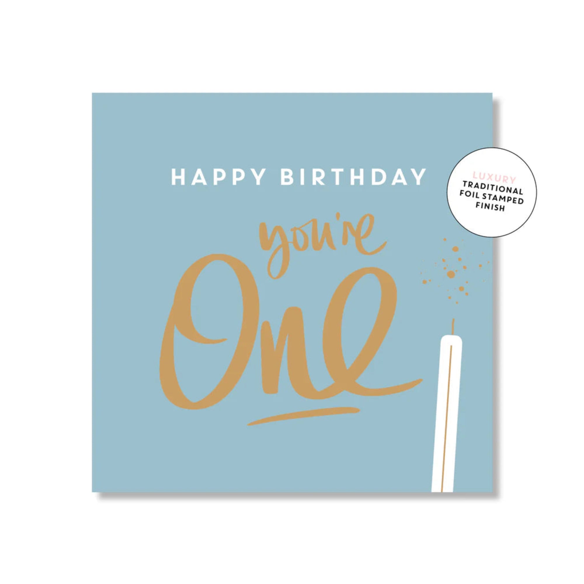 You’re One! Mini Birthday Card