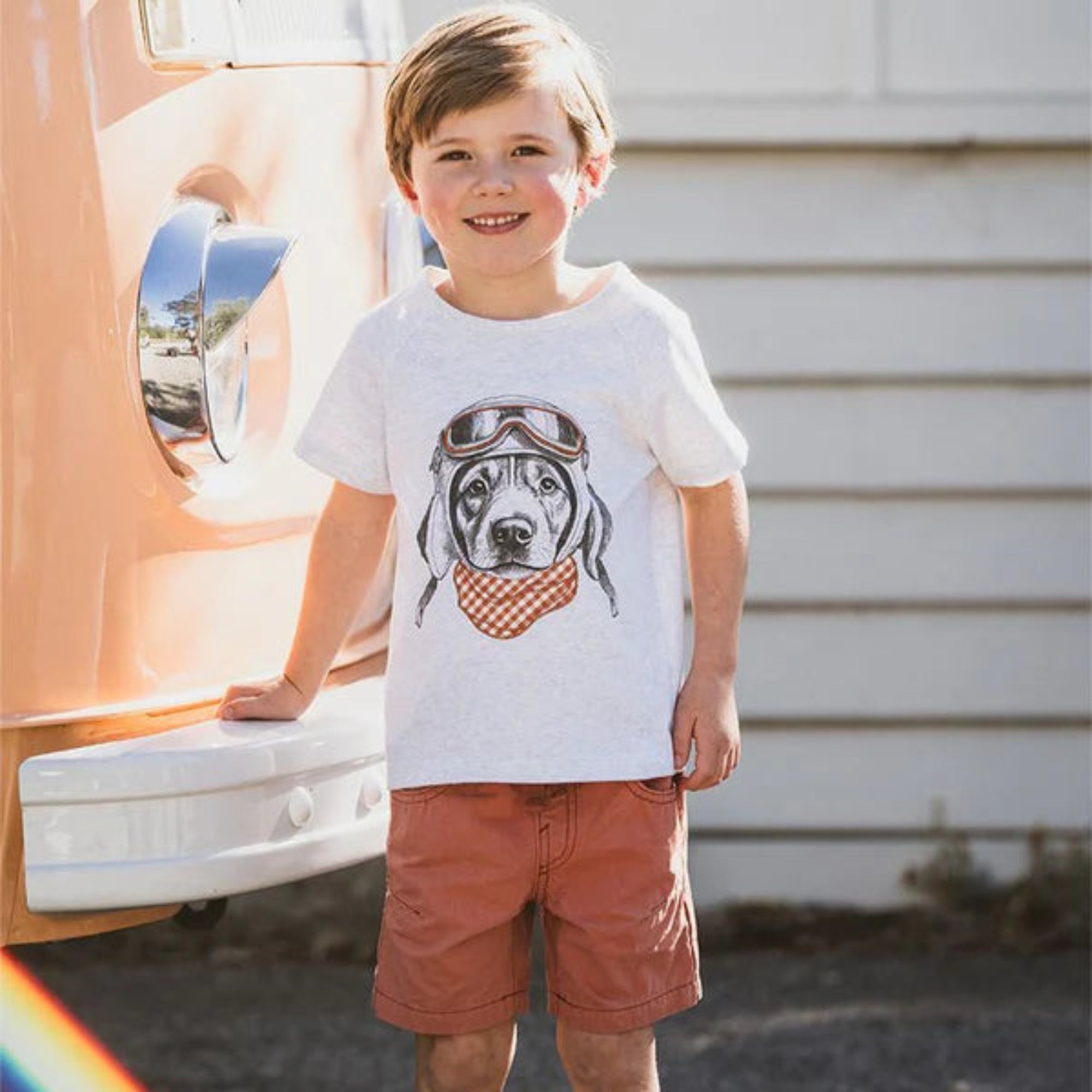 Bebe Boys Shorts - Rust