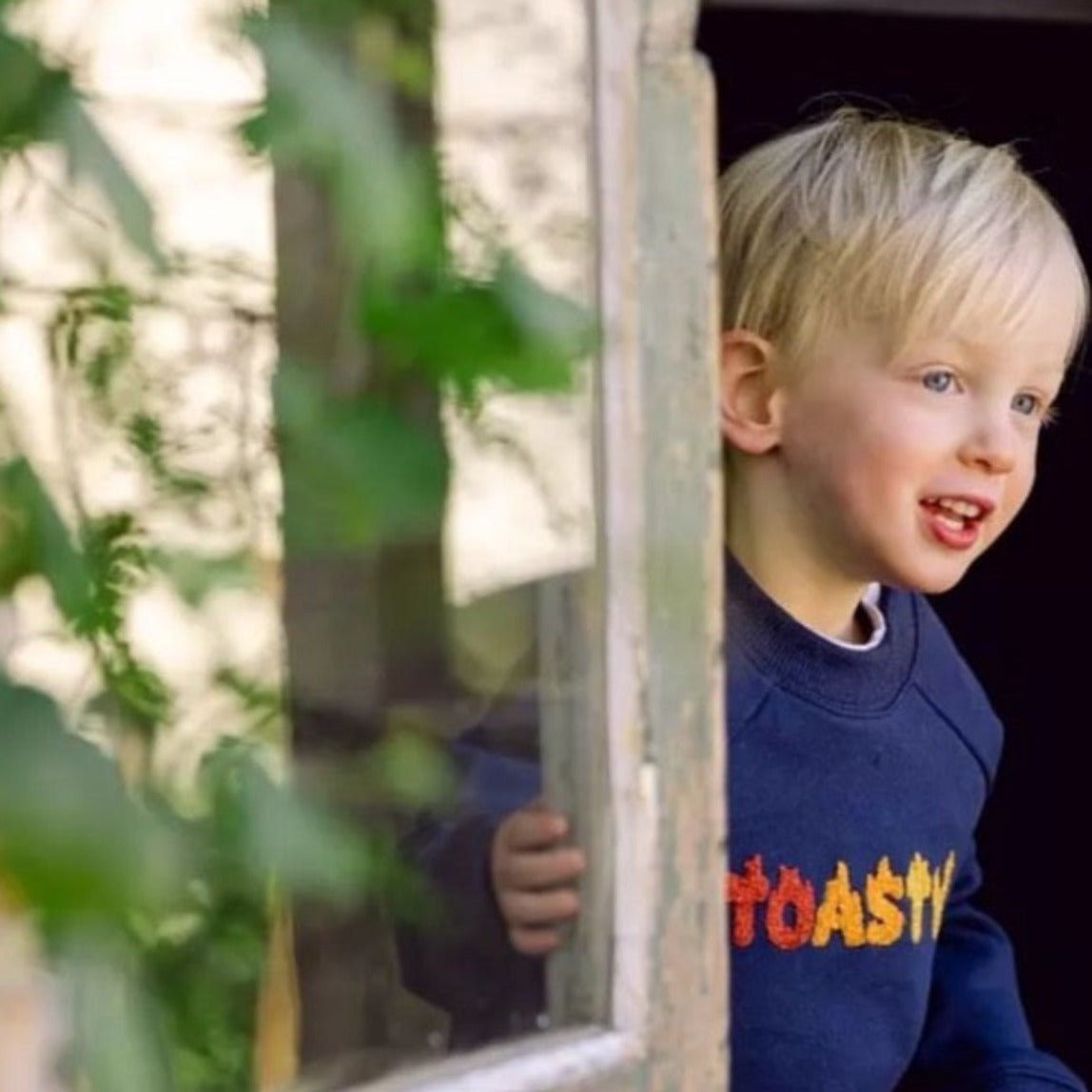 Dragon Toasty Sweat Top - Navy