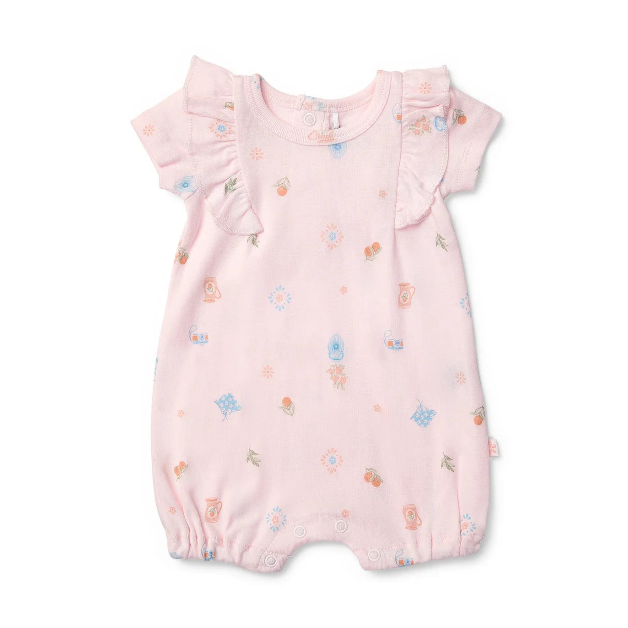 Baby Vacay Frill Romper