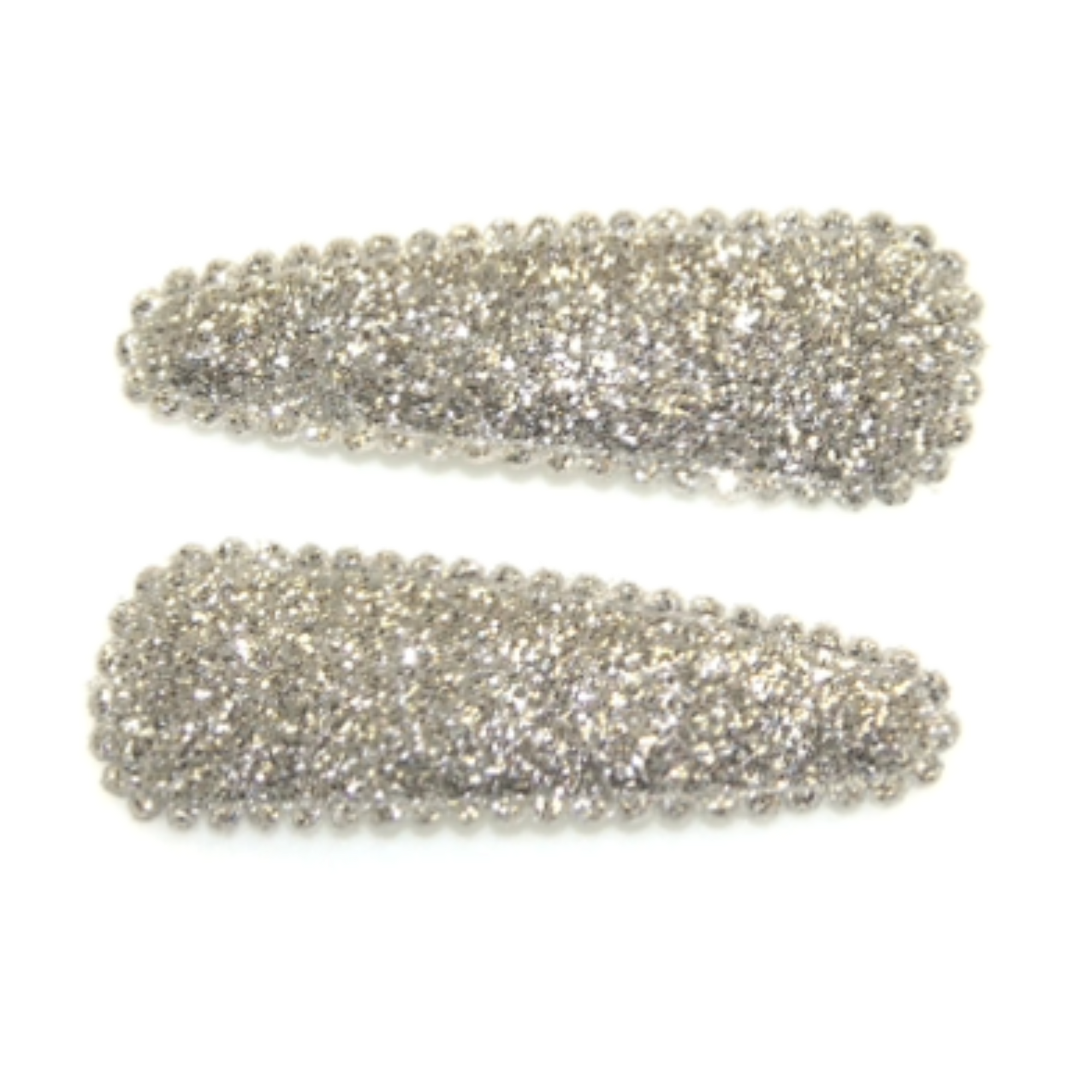 Goody Gumdrops Glitter Medium Snaps - Silver