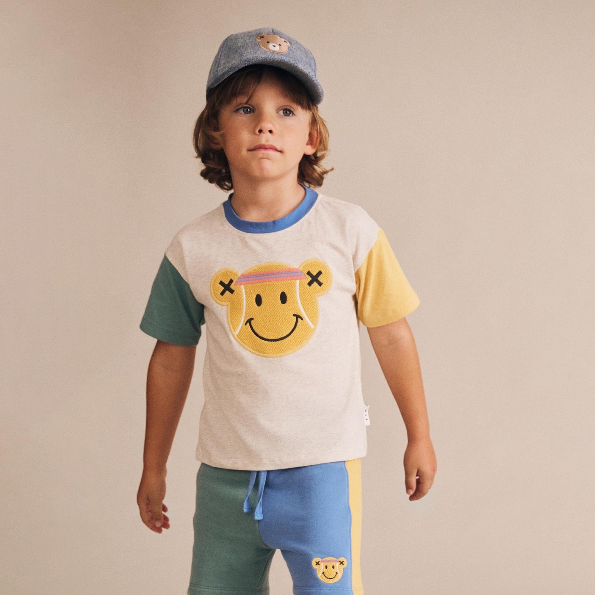 Huxbaby - Tennis Bear Boxy Tee