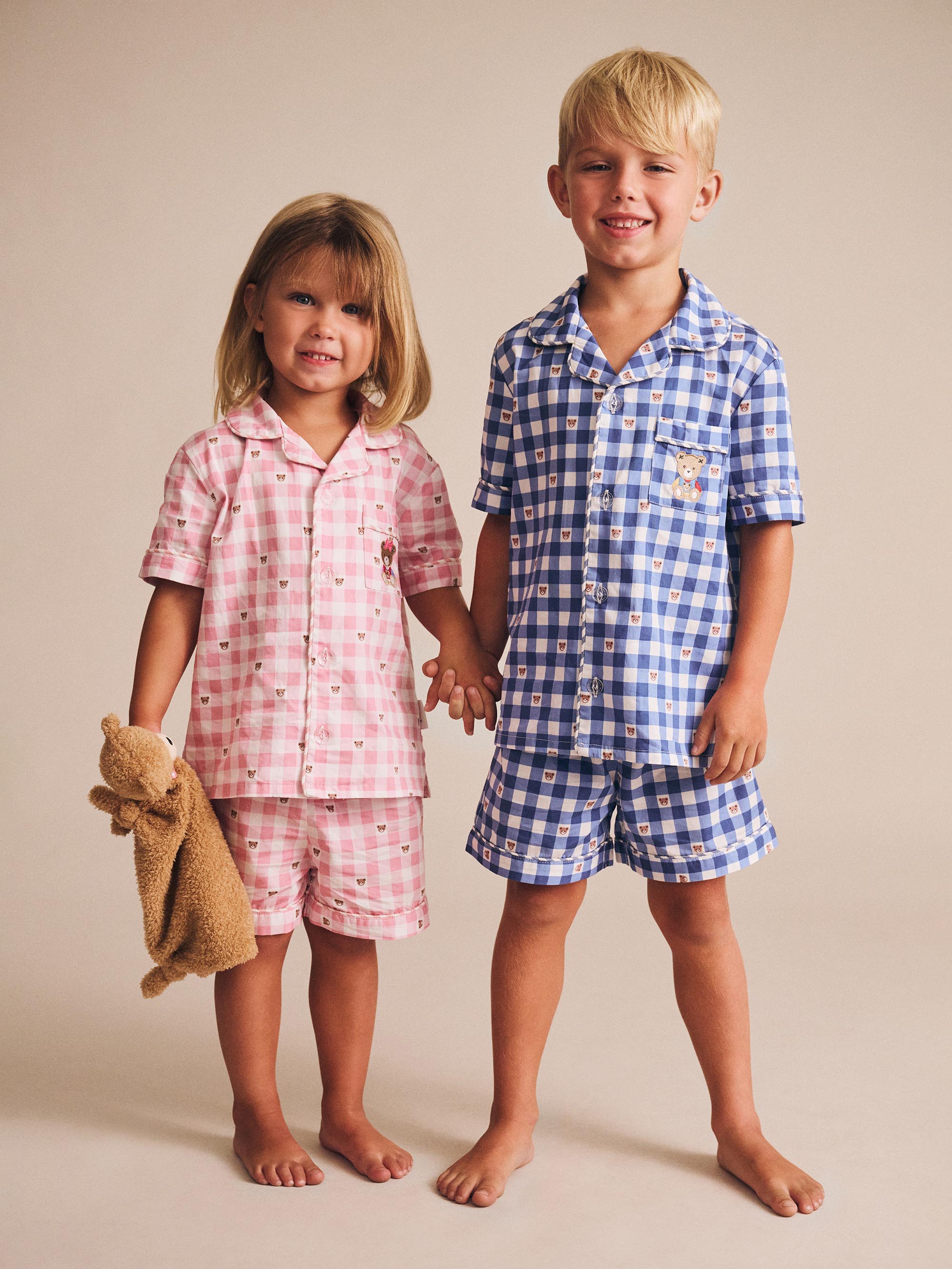 Huxbaby - Huxette Check PJs- Pink