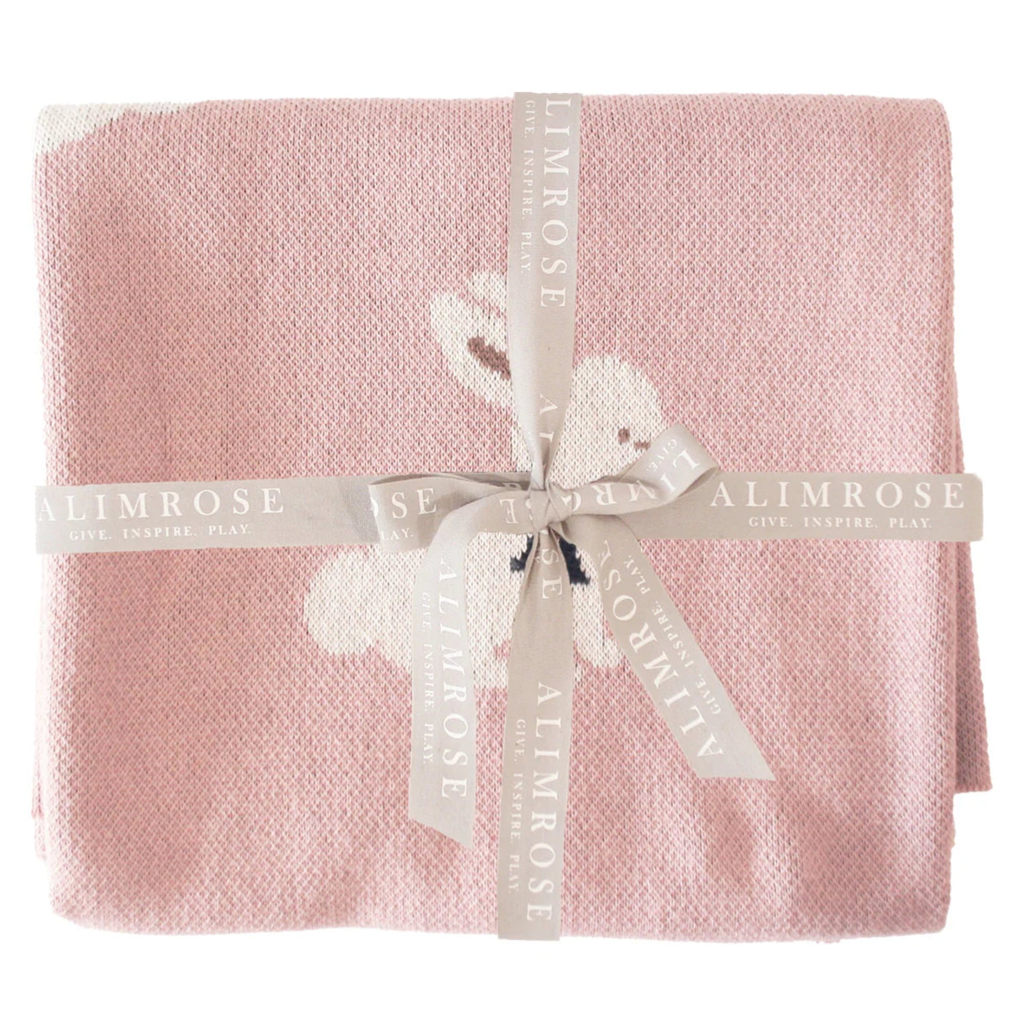 Alimrose Baby Bunny Blanket - Petal