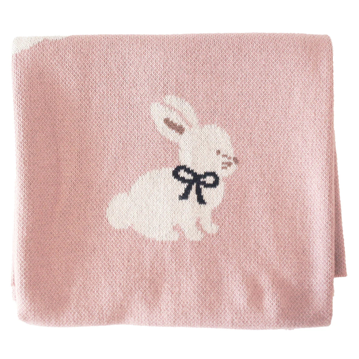 Alimrose Baby Bunny Blanket - Petal