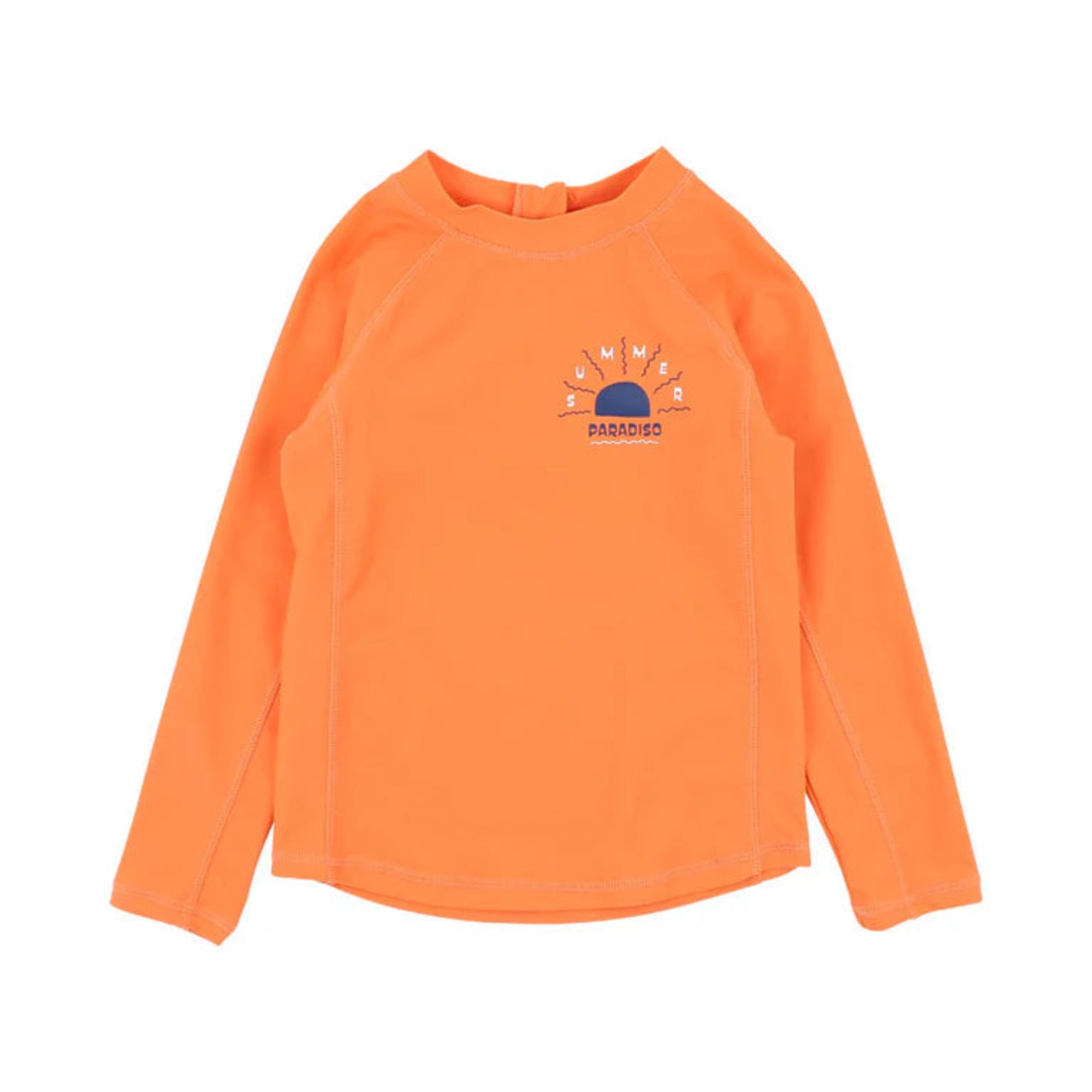 Bebe Conway Boys Burnt Orange LS Rash Top - Burnt Orange