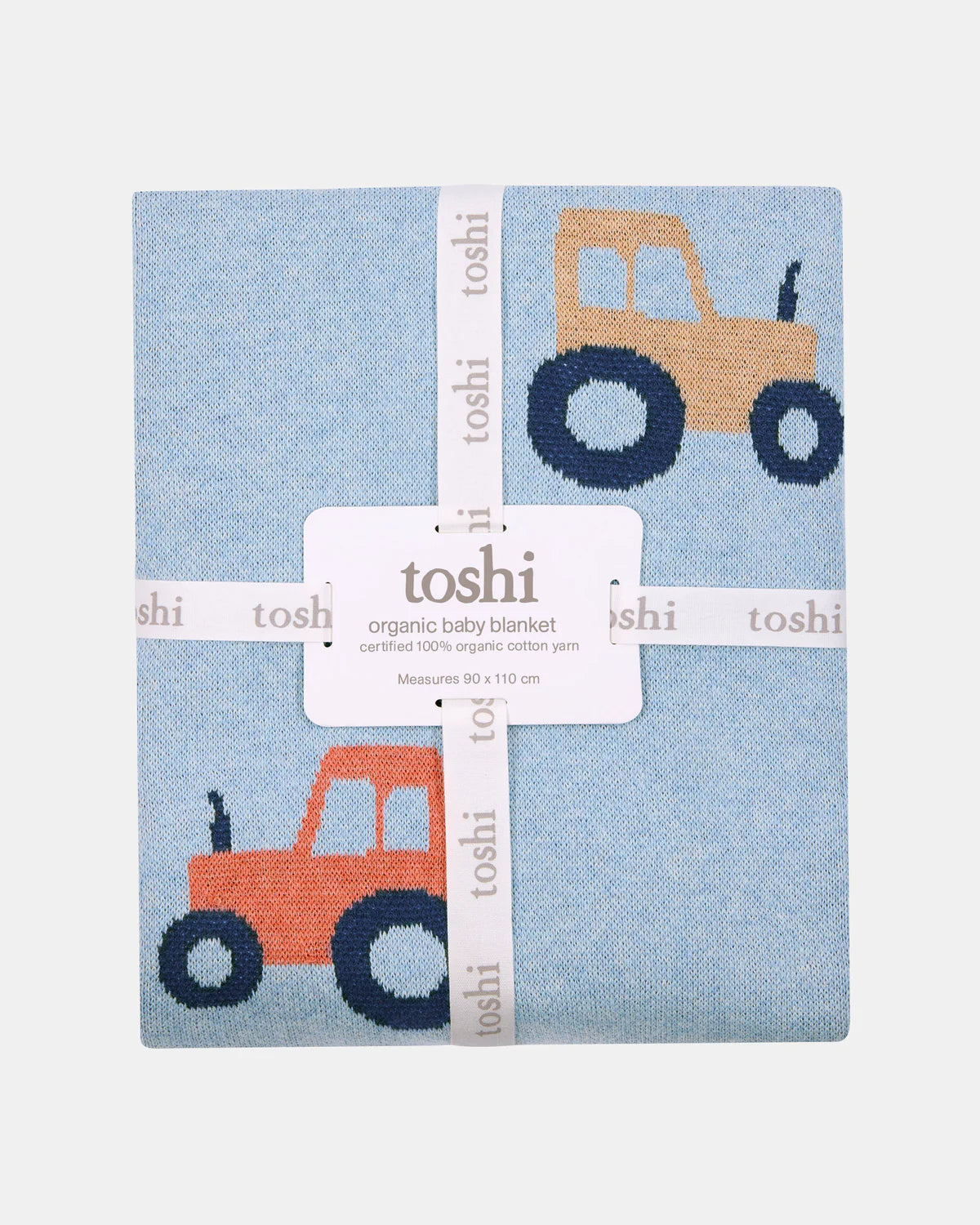 Toshi Organic Blanket Mystical - Tiny Tractors