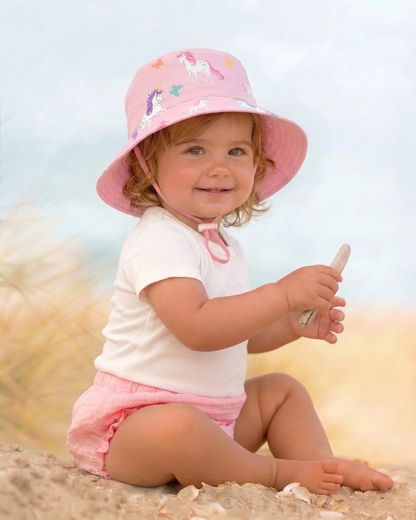 Toshi Sunhat Arcadia Unicorn Blossom