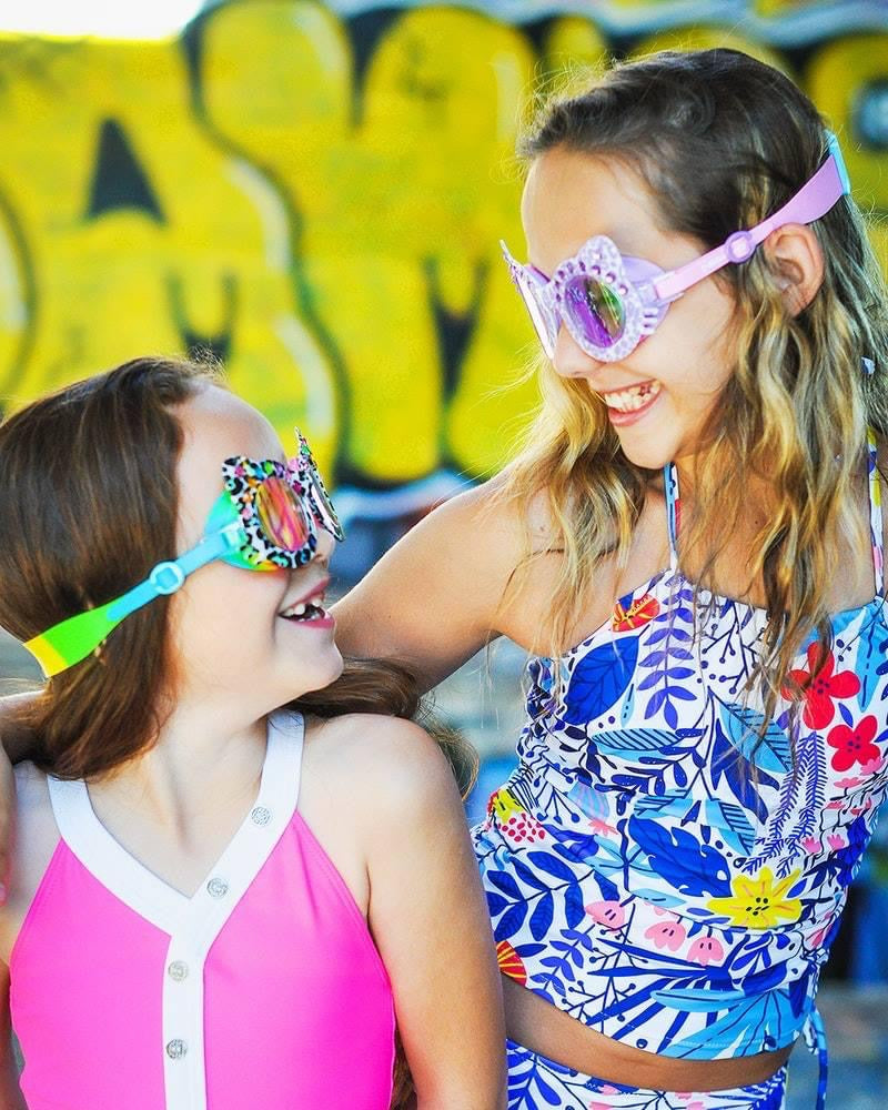 Talk To The Paw Midnight Meow Multi Swim Goggles - Bling2o