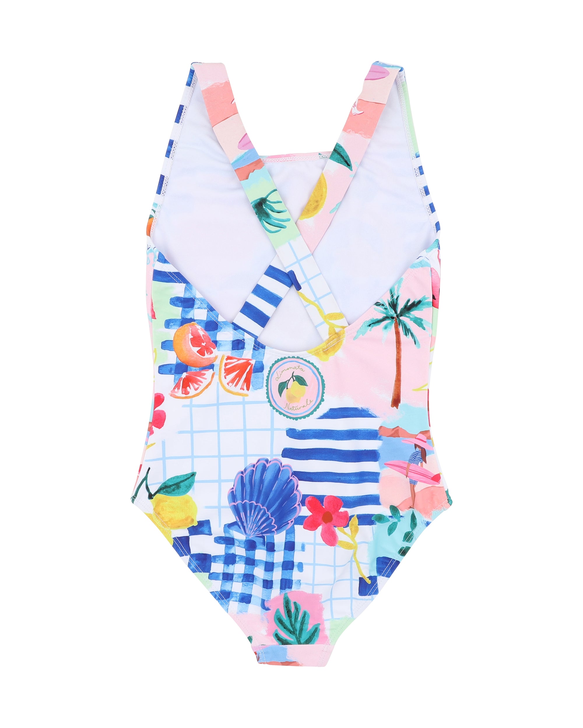 Camille Print Swimsuit 4y - 14y