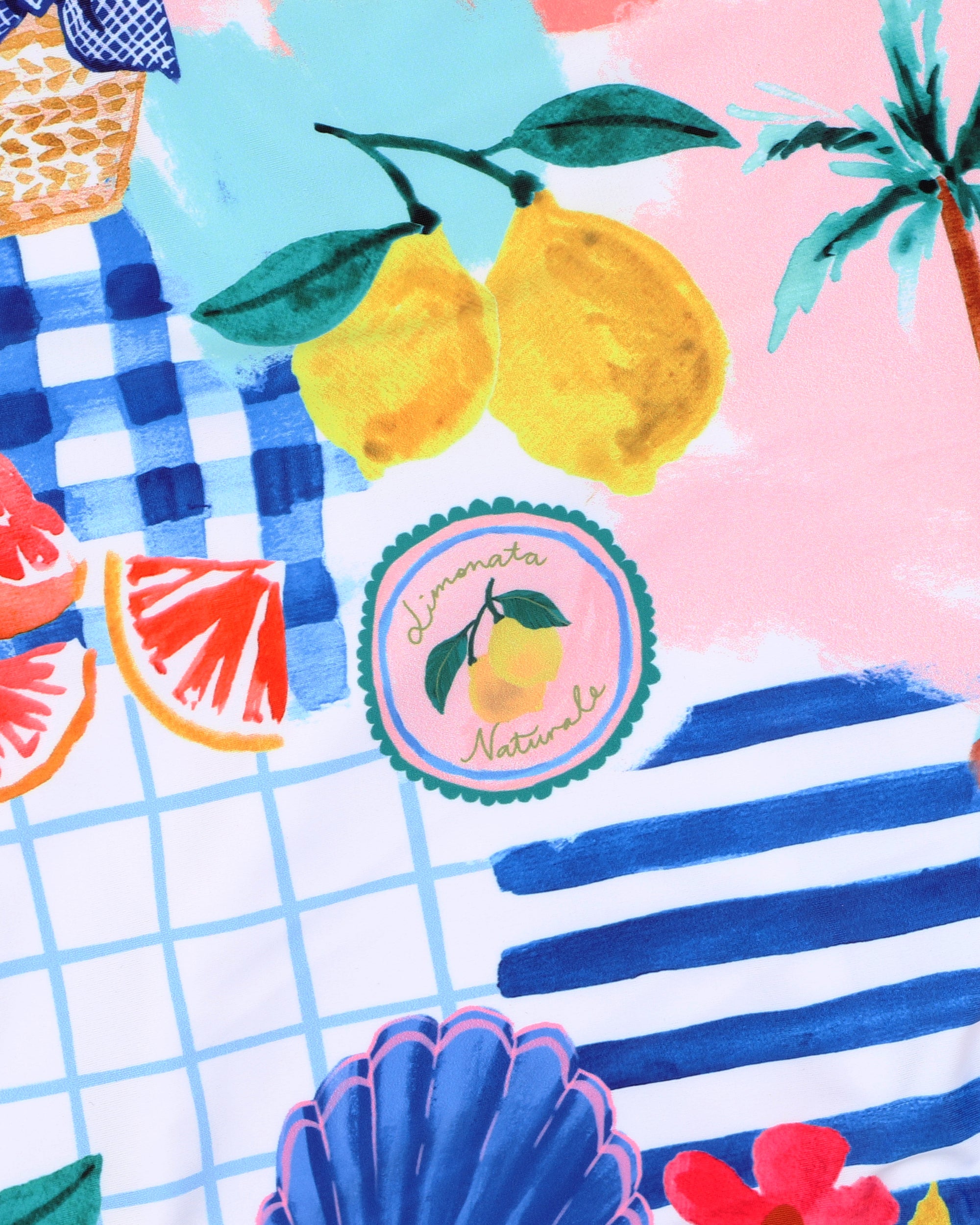 Camille Print Swimsuit 4y - 14y