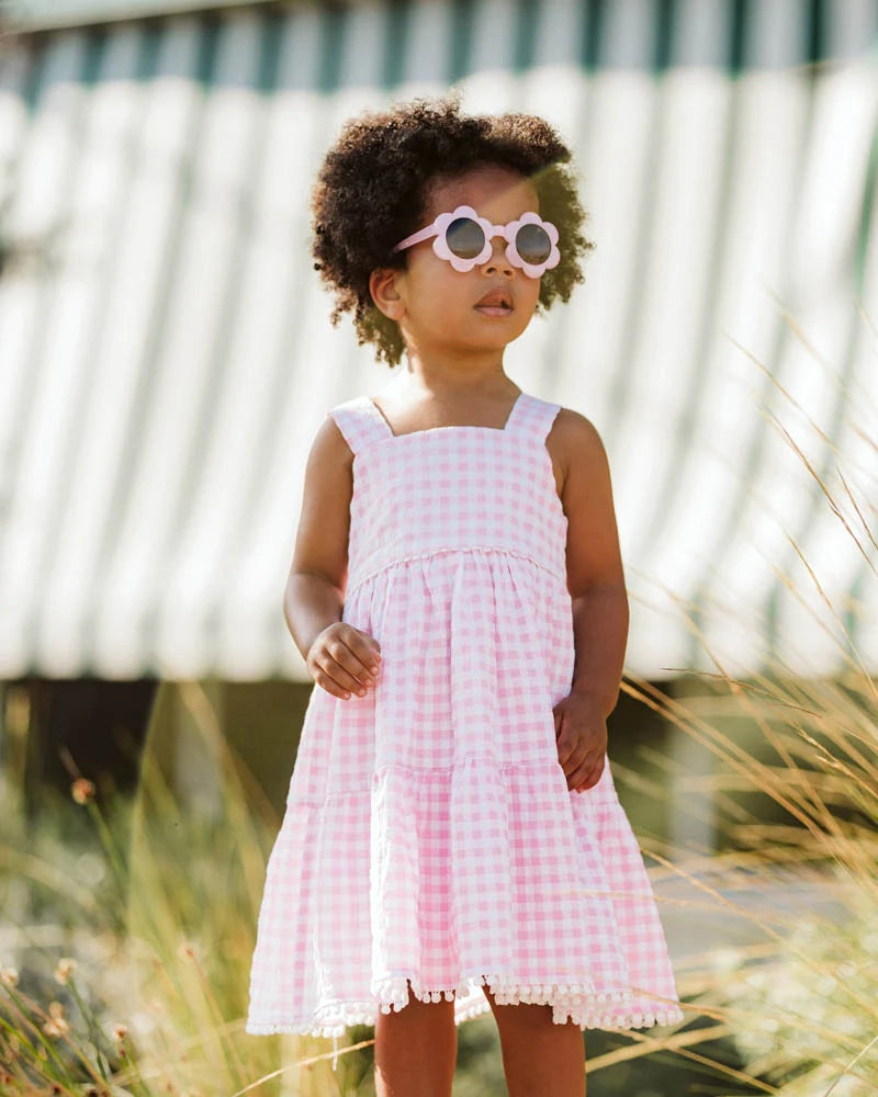 Pink Gingham Sundress 1-10Y
