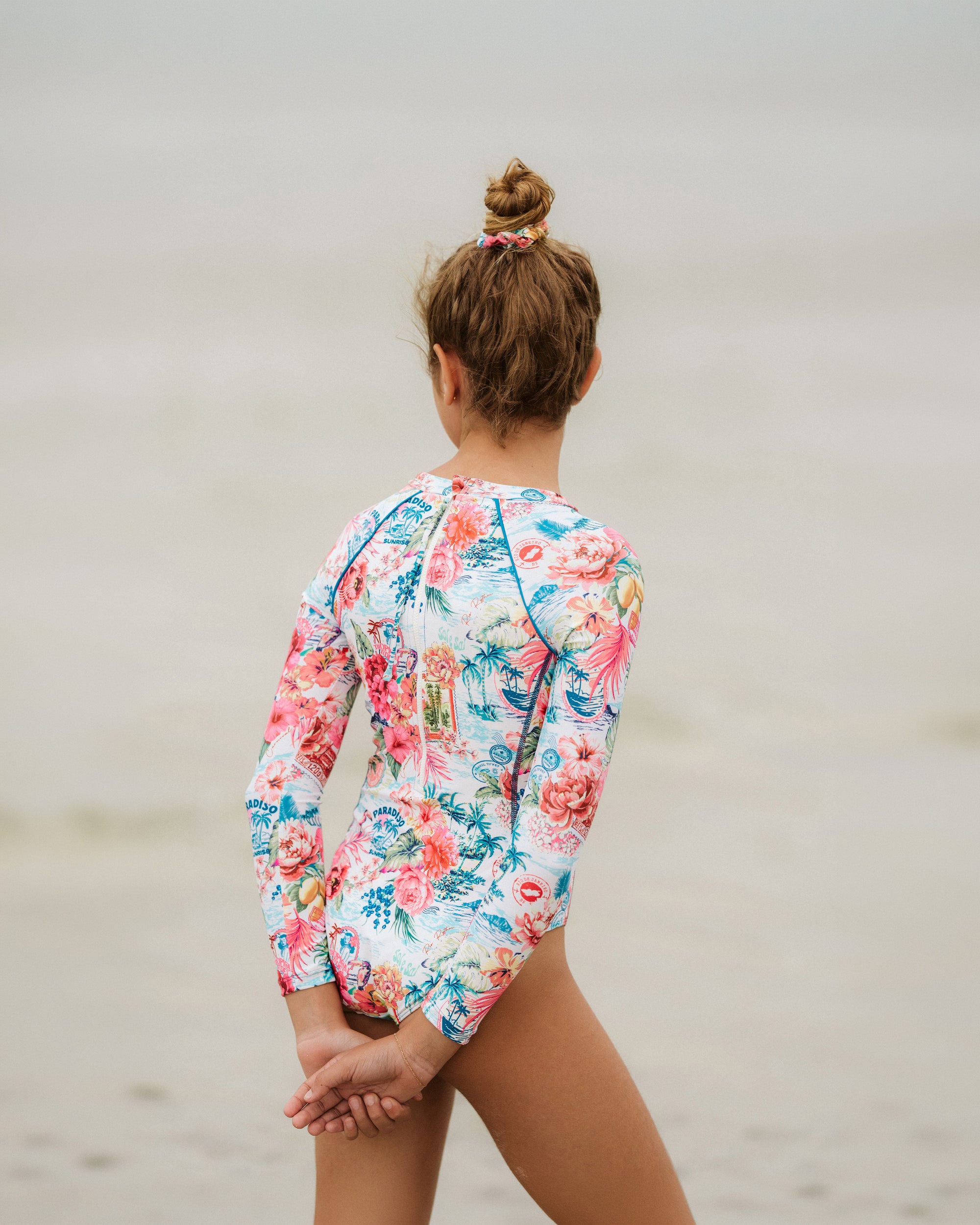 Selena Ls Sunsuit 4-14Y