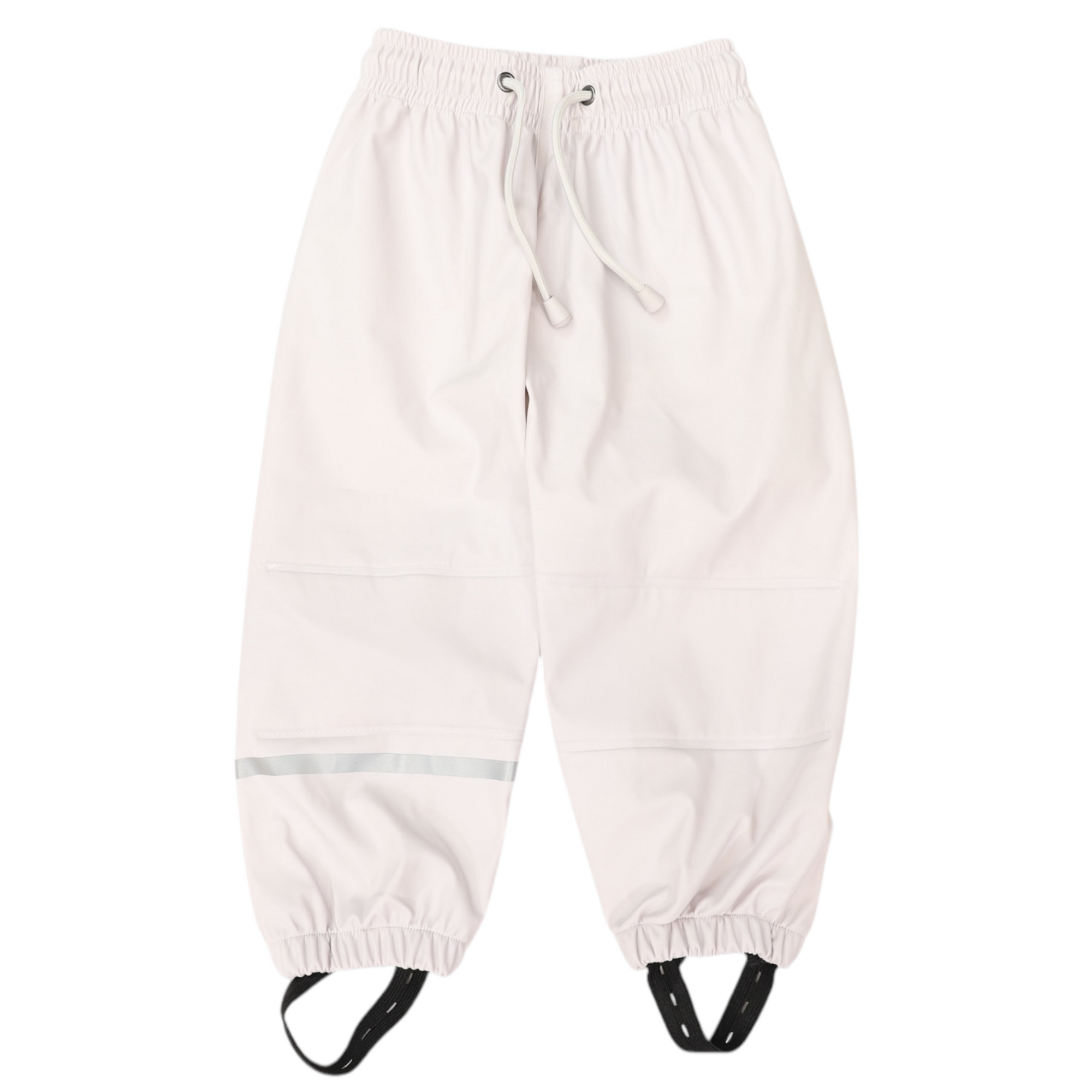 Korango Waterproof Rain Pant with Drawstring & Elastic Foot Strap - Grey
