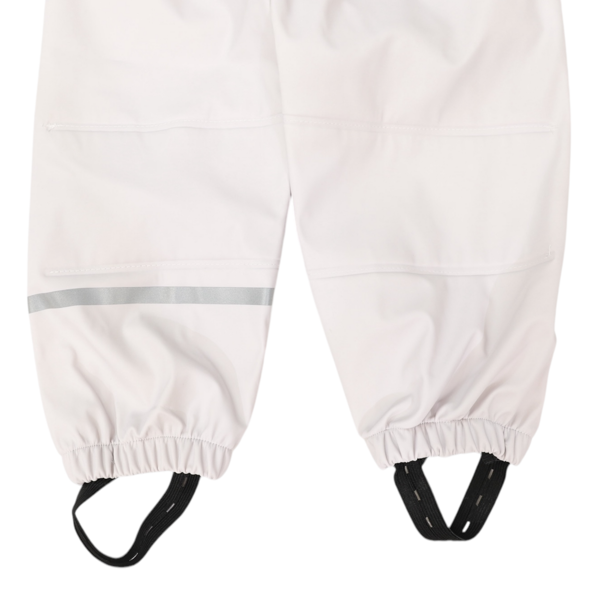 Korango Waterproof Rain Pant with Drawstring & Elastic Foot Strap - Grey