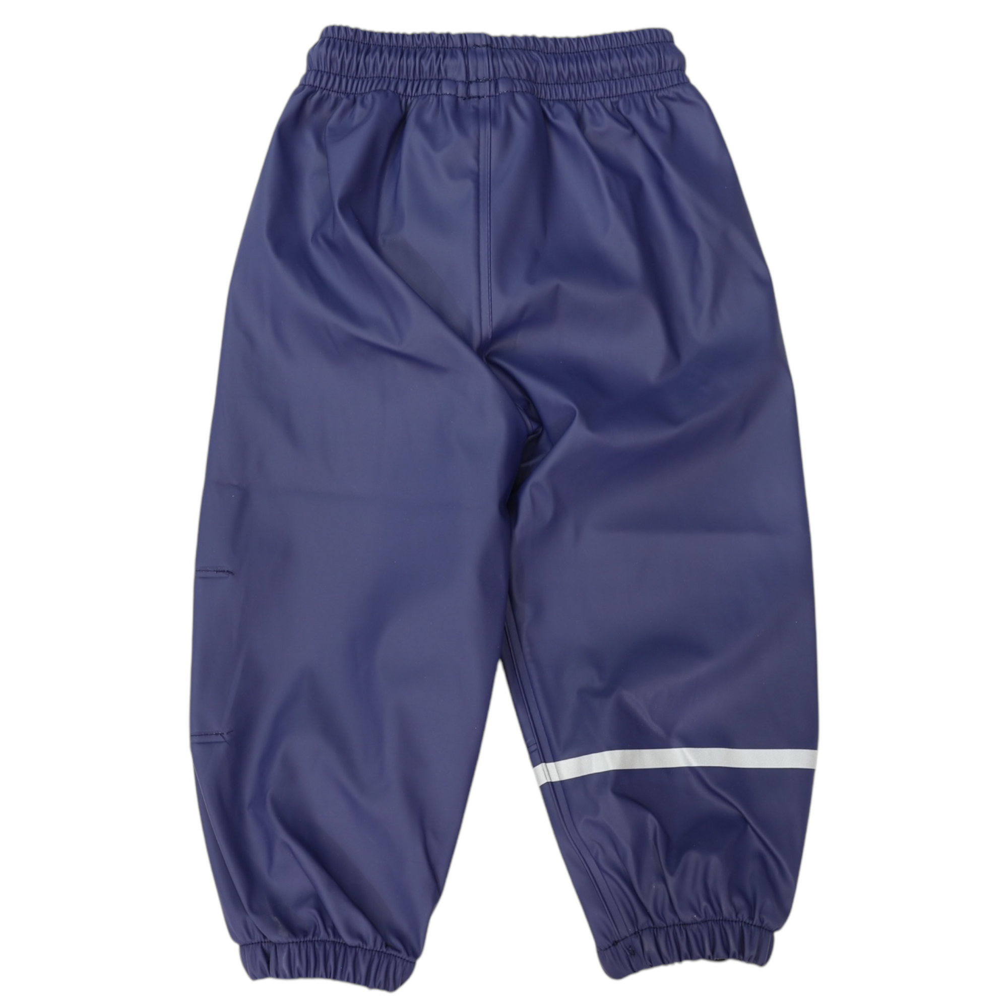 Korango Waterproof Rain Pant with Drawstring & Elastic Foot Strap - Navy