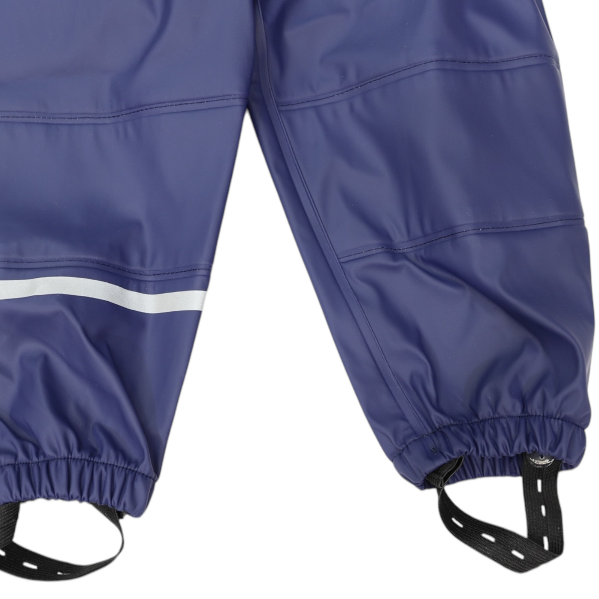 Korango Waterproof Rain Pant with Drawstring & Elastic Foot Strap - Navy