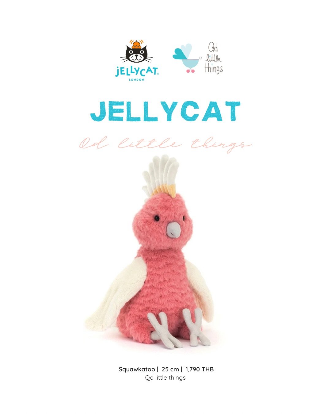 Jellycat Squawkatoo