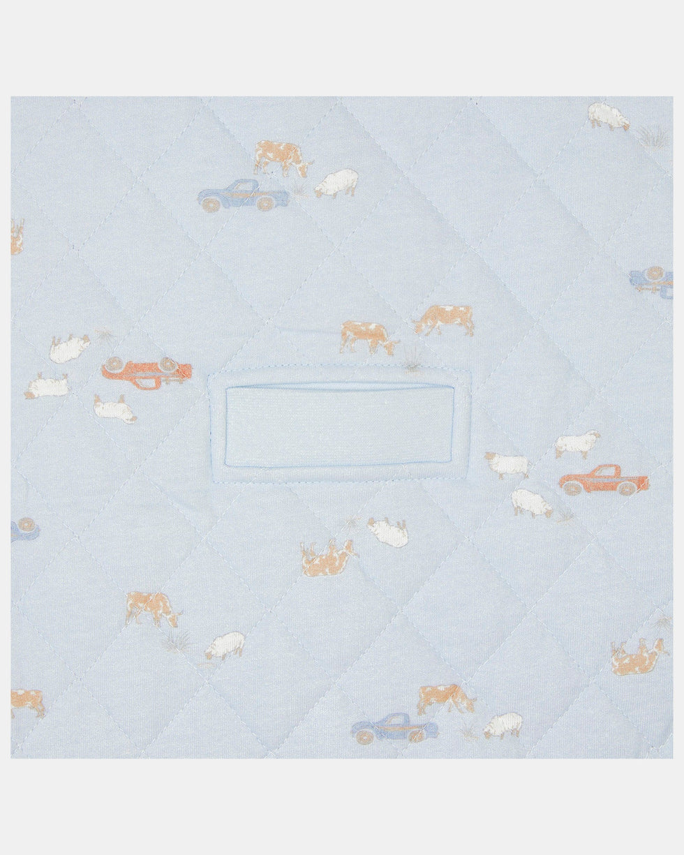 Toshi Baby Sleep Bag Classic Sleeveless 1 TOG - Sheep Station