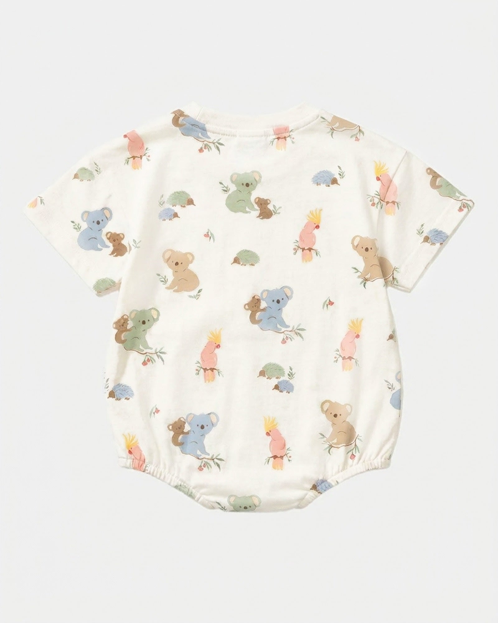 Onesie S/S Bubble Arcadia Gumnut Babies Cloud