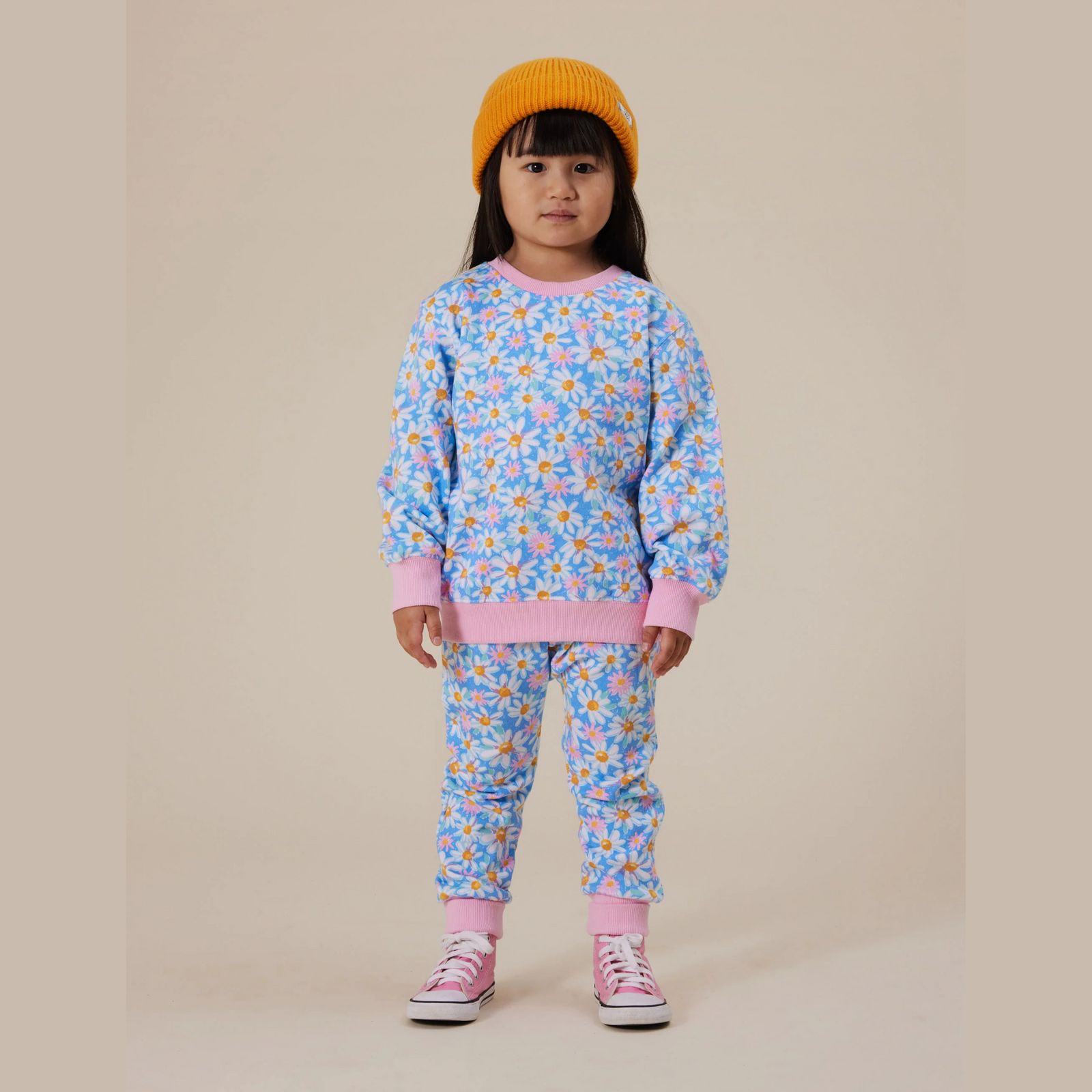Goldie and Ace Seaside Daisy Terry Sweatpants