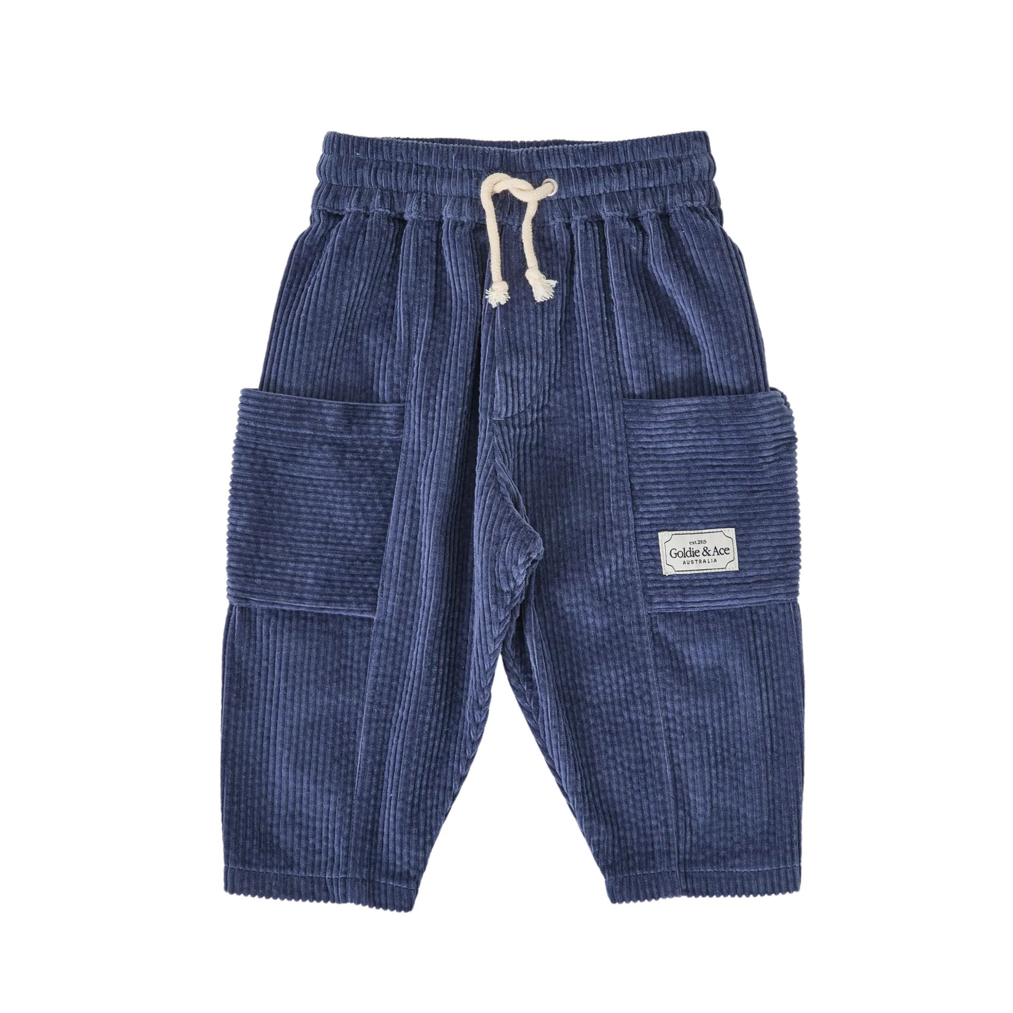 Goldie and Ace Kit Corduroy Pocket Pant Navy
