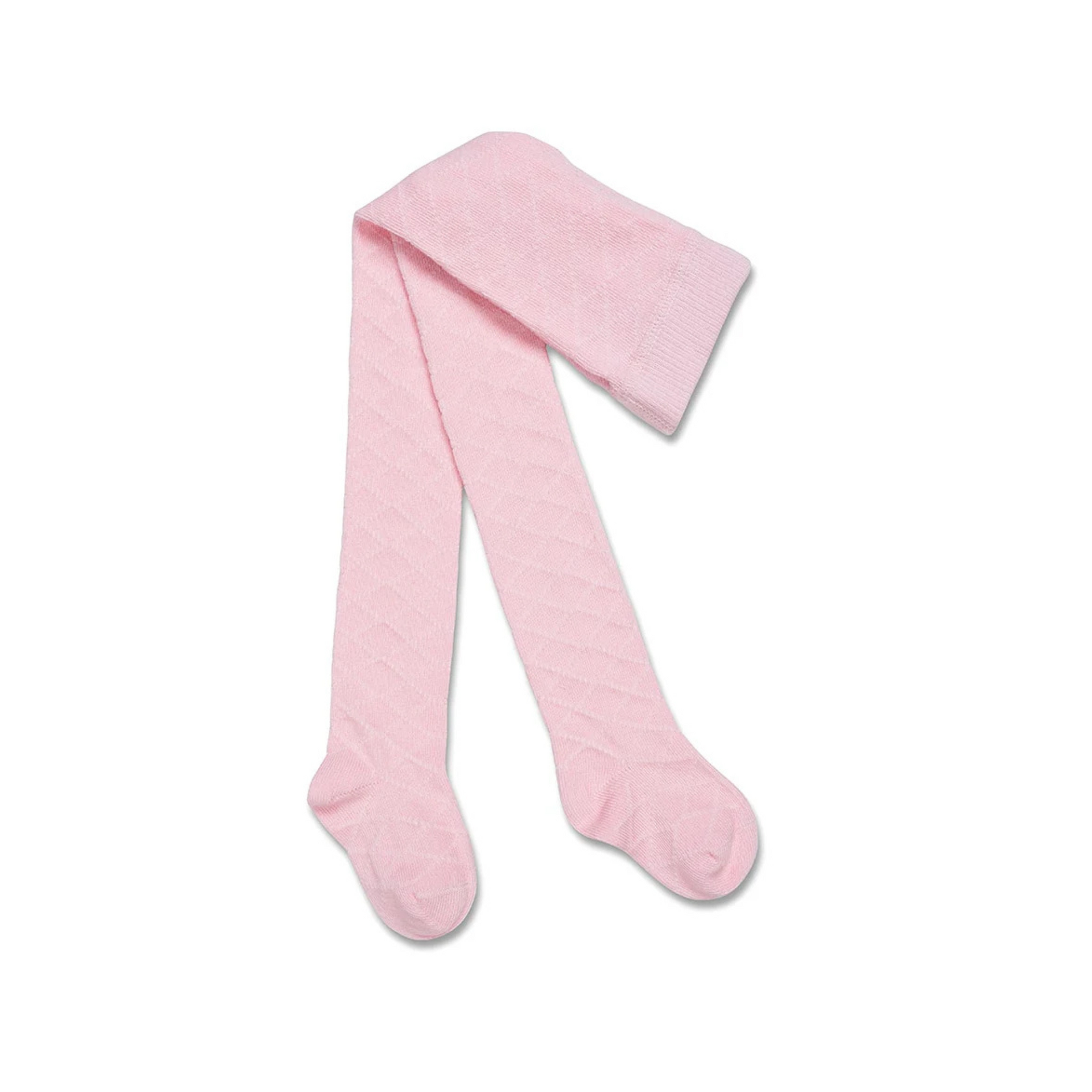 Marquise Pink Knitted Tights - (Diamond)