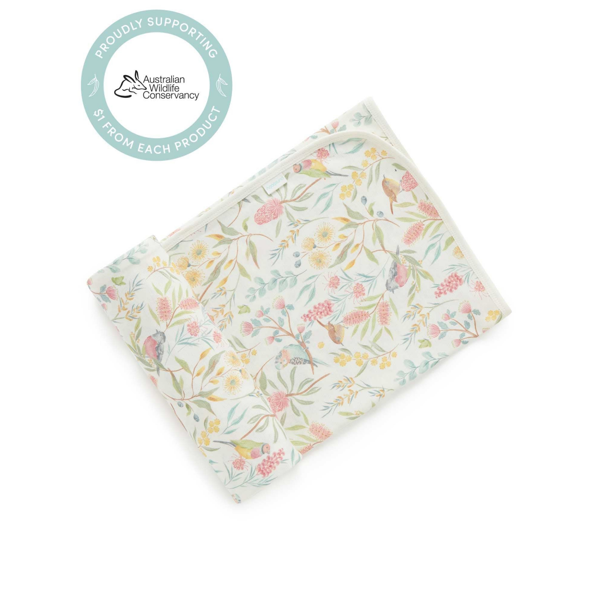 Purebaby Stretch Wrap - Aviary Garden