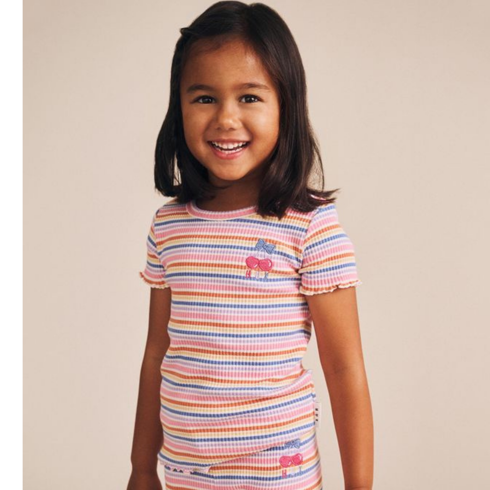Huxbaby - Rainbow Rib Tee
