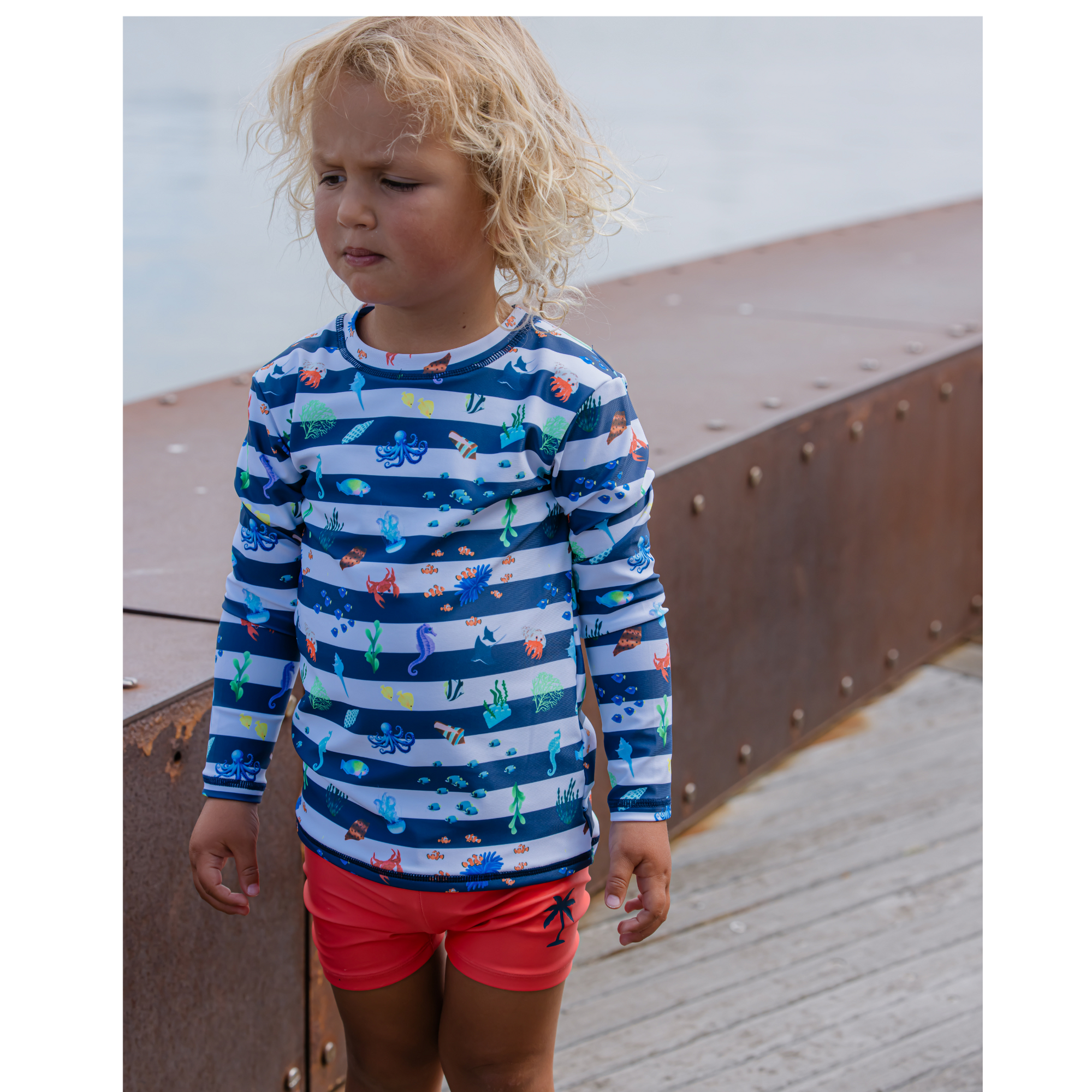 Milky Marine Rash Vest