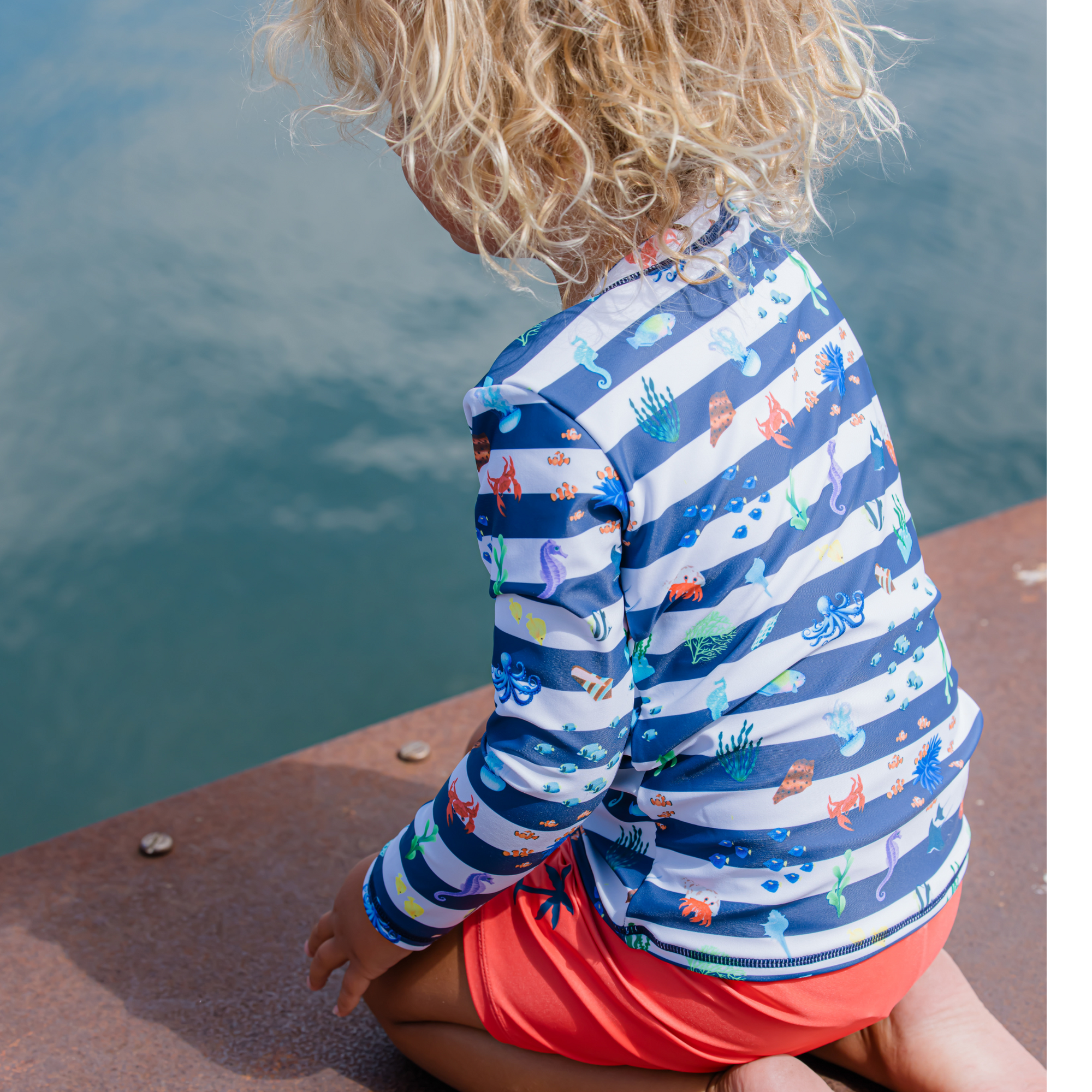 Milky Marine Rash Vest