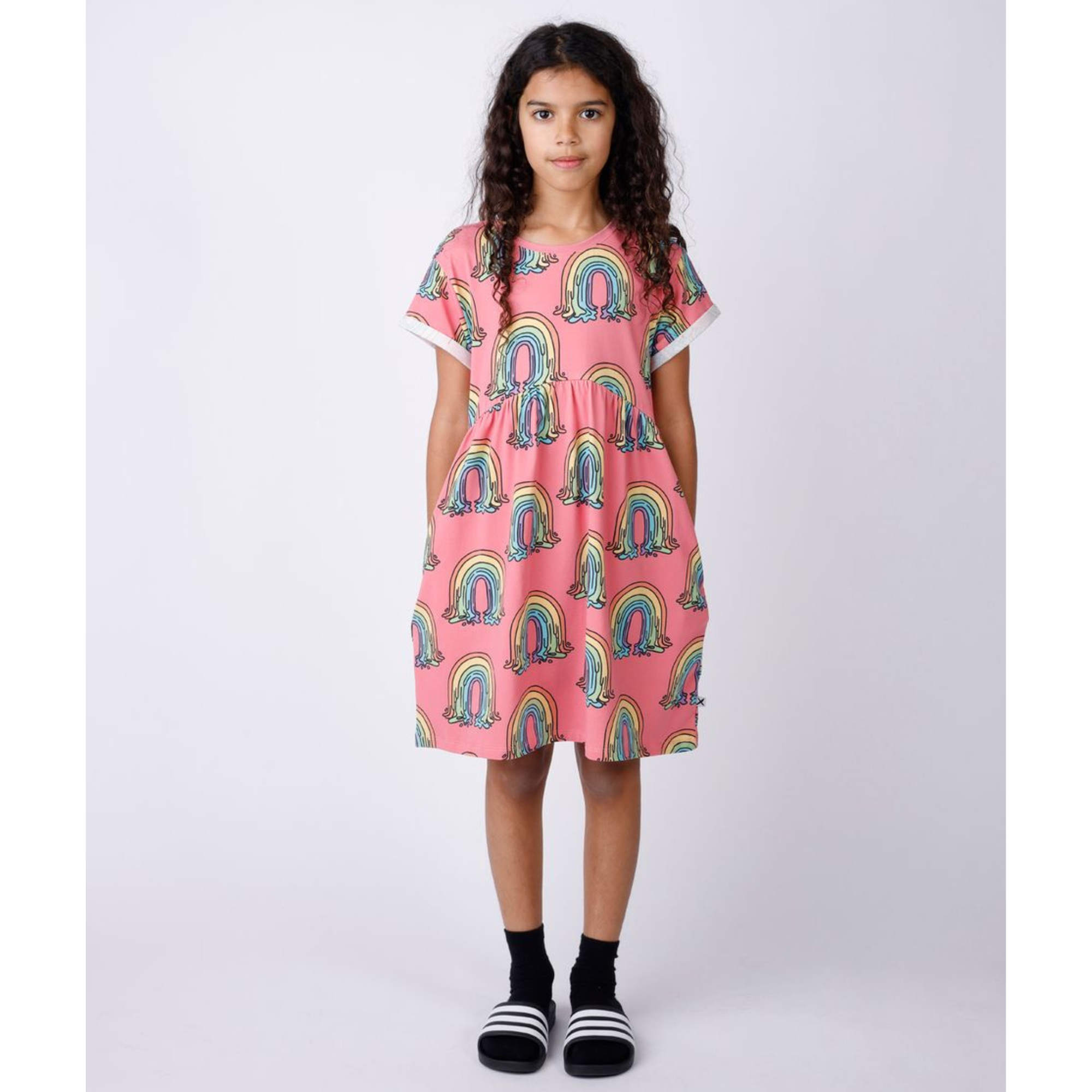 Minti Painted Rainbow Dress