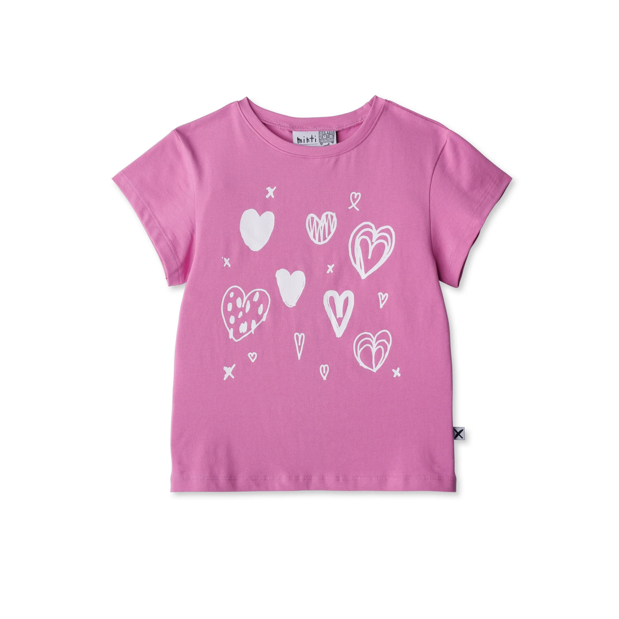 Minti Lots Of Hearts Tee