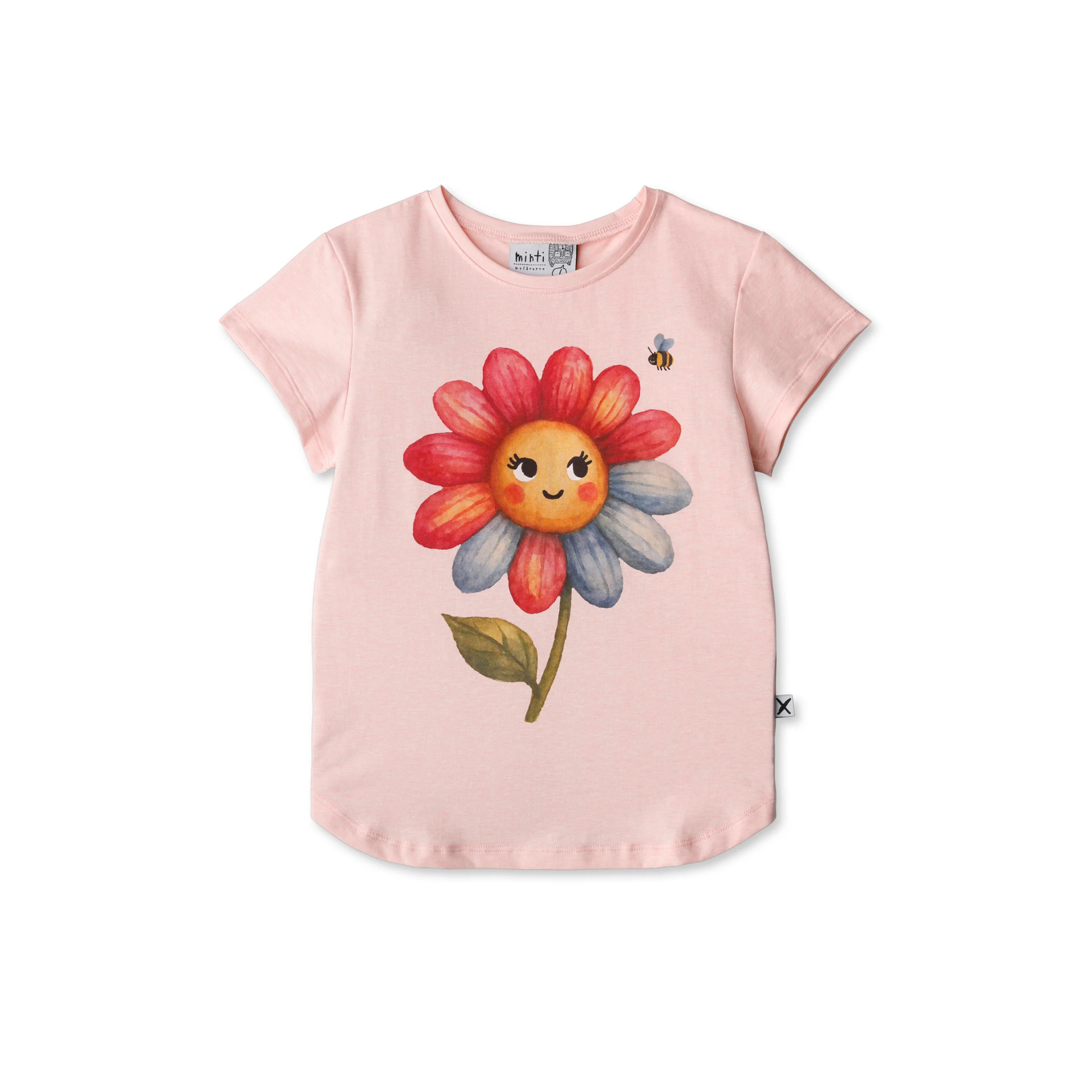 Minti Flower And Bee Tee