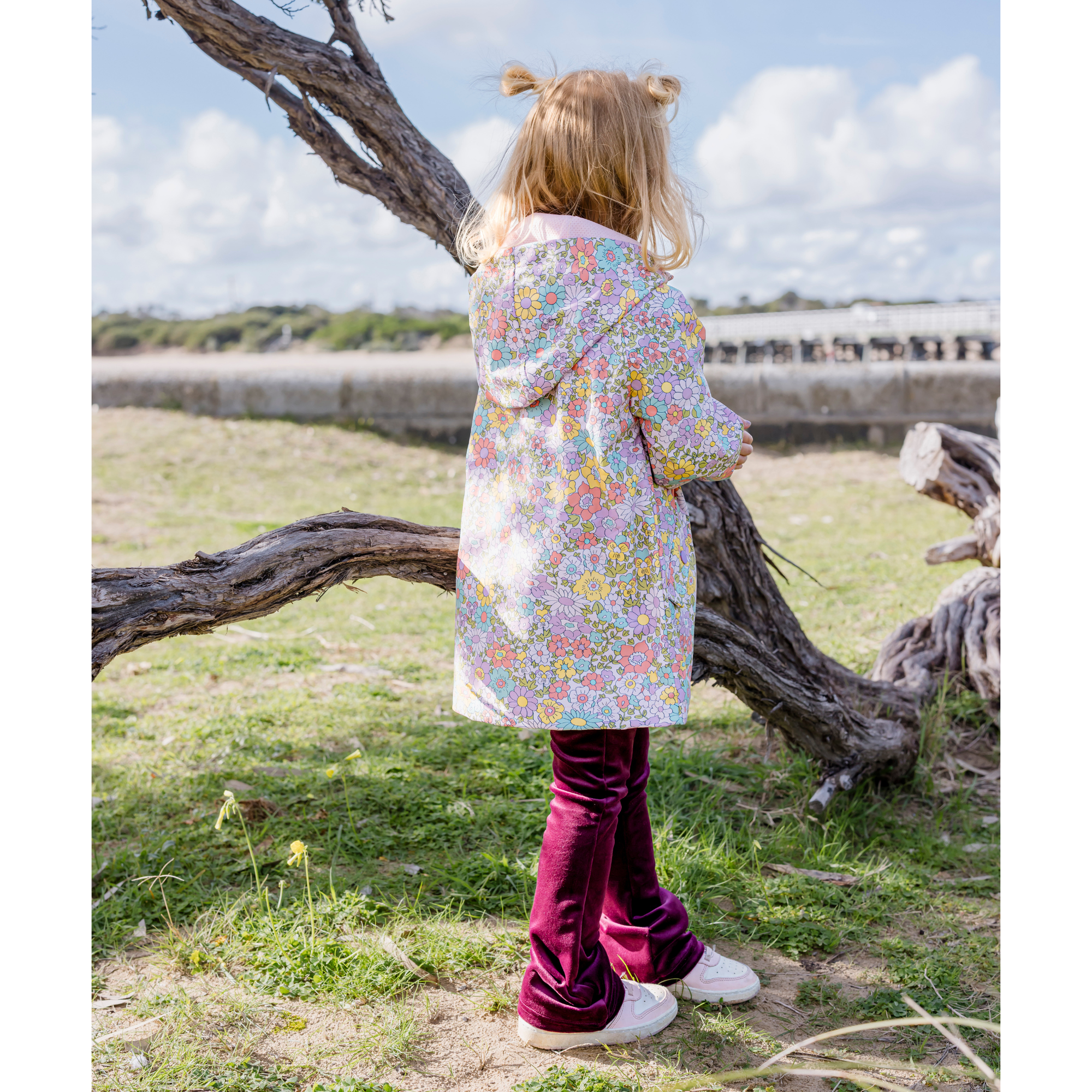 Milky The Sunshine Club Rain Jacket - Floral