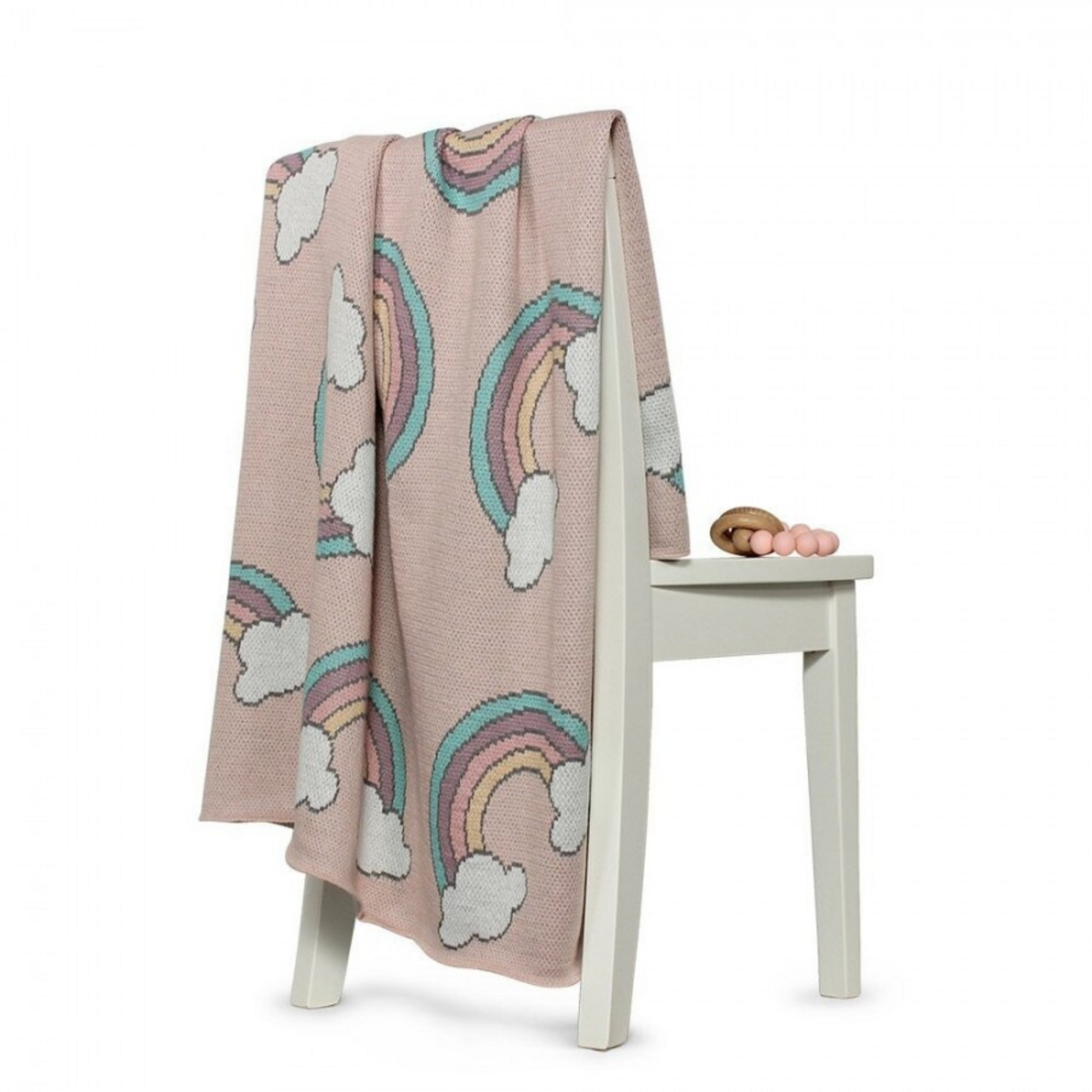 Dlux Dream Rainbow Baby Blanket - Pastel