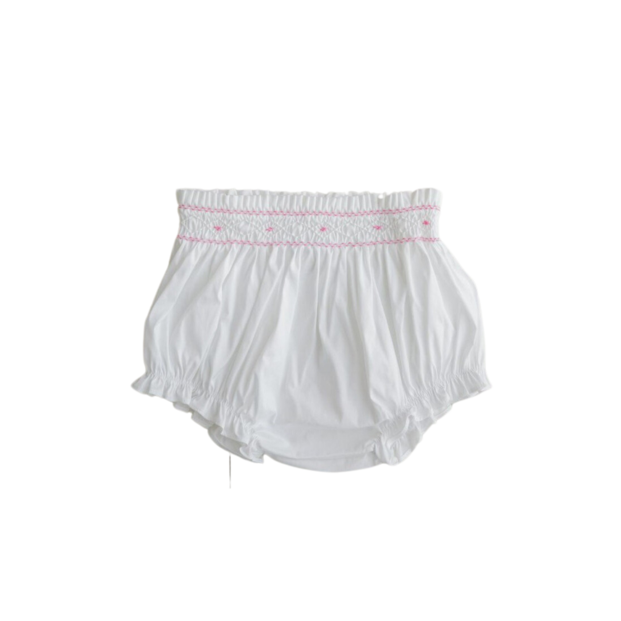 Smox Rox Bloomers - White and Pastel Pink