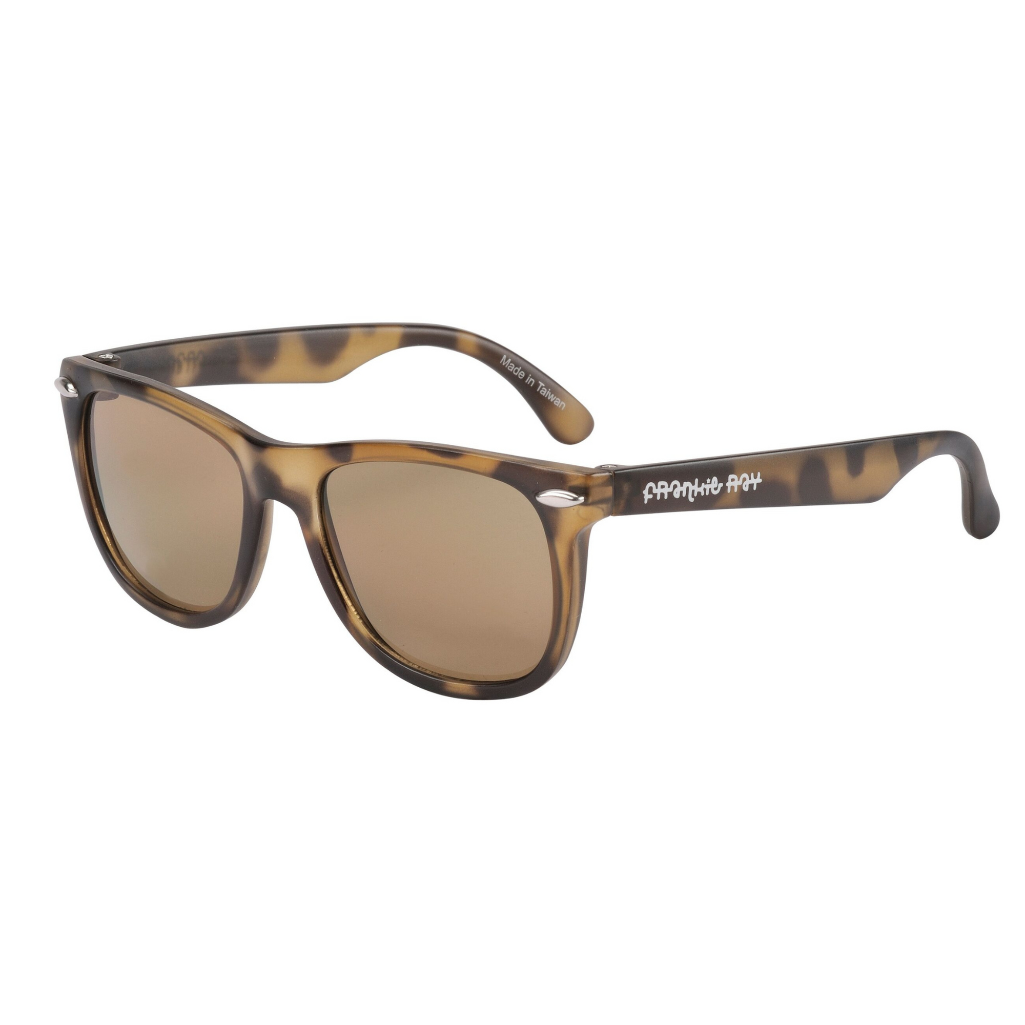 Frankie Ray Mini Gadget Sunglasses - Khaki Tort