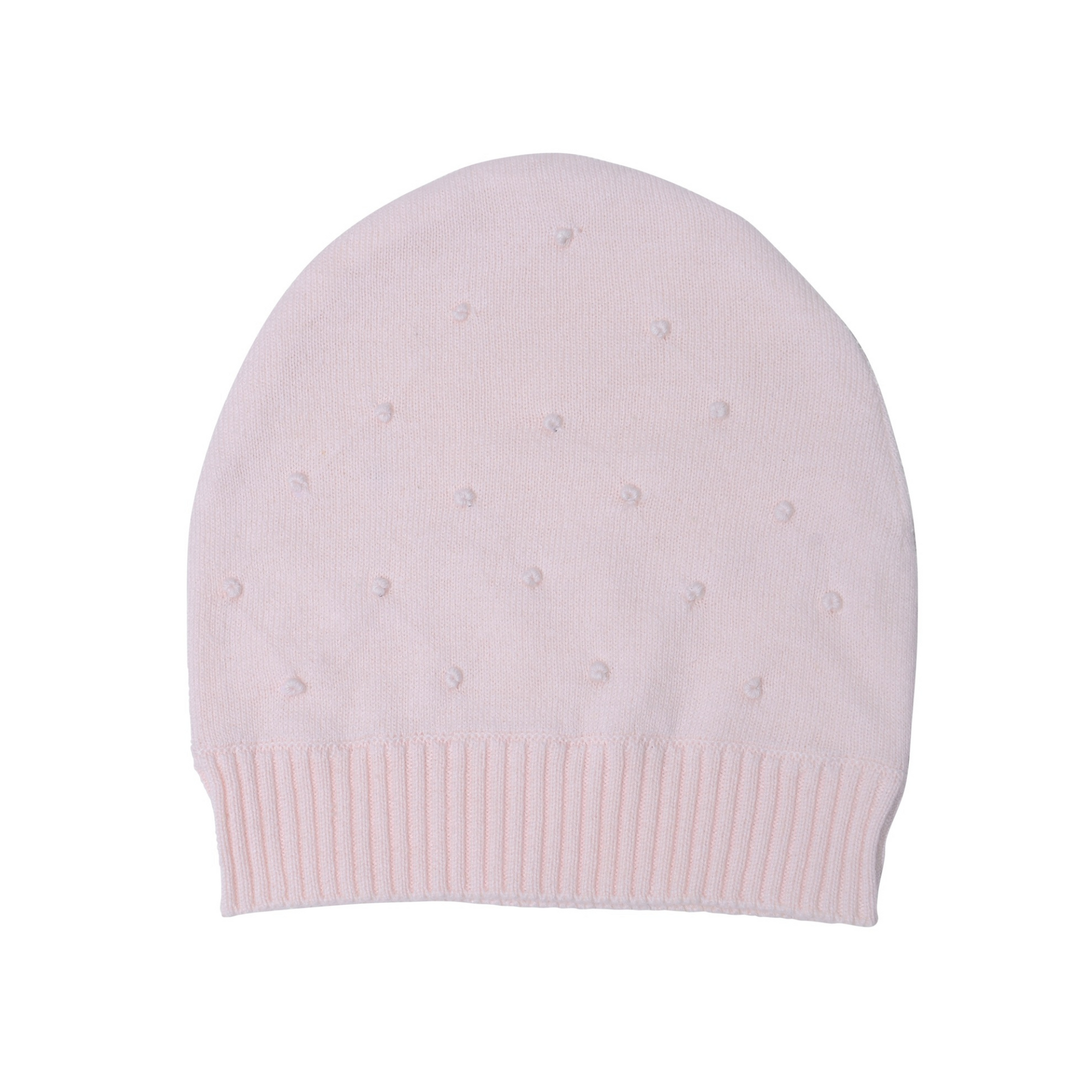 Pink Knot Knitted Hat