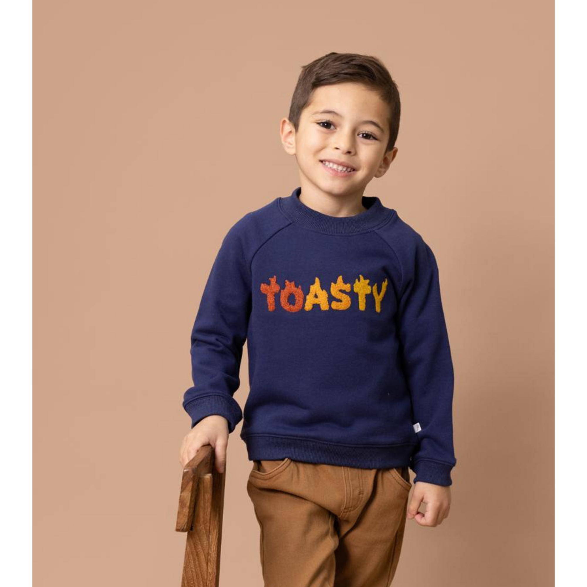 Dragon Toasty Sweat Top - Navy