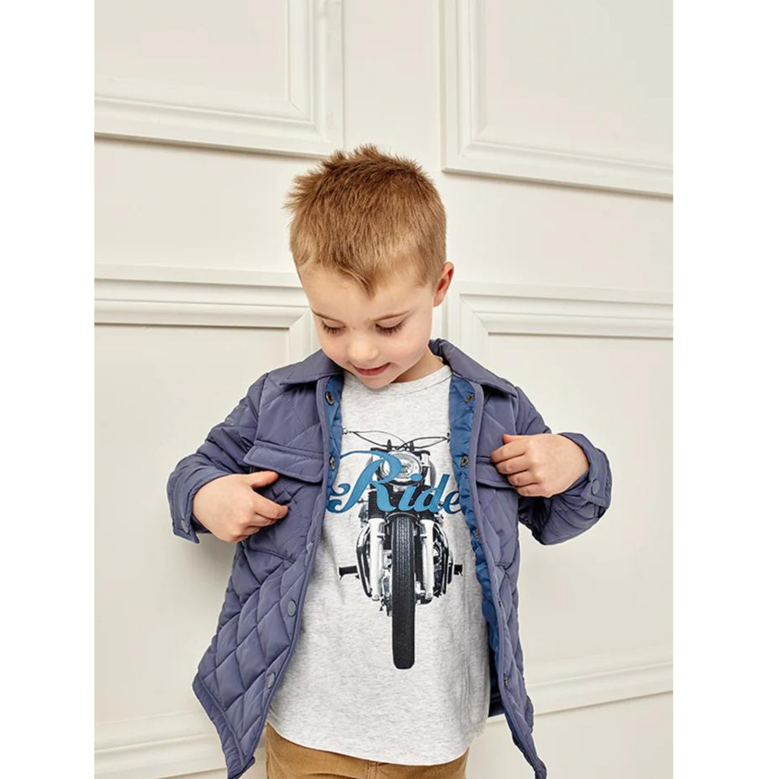 Milky Retro Ride Tee